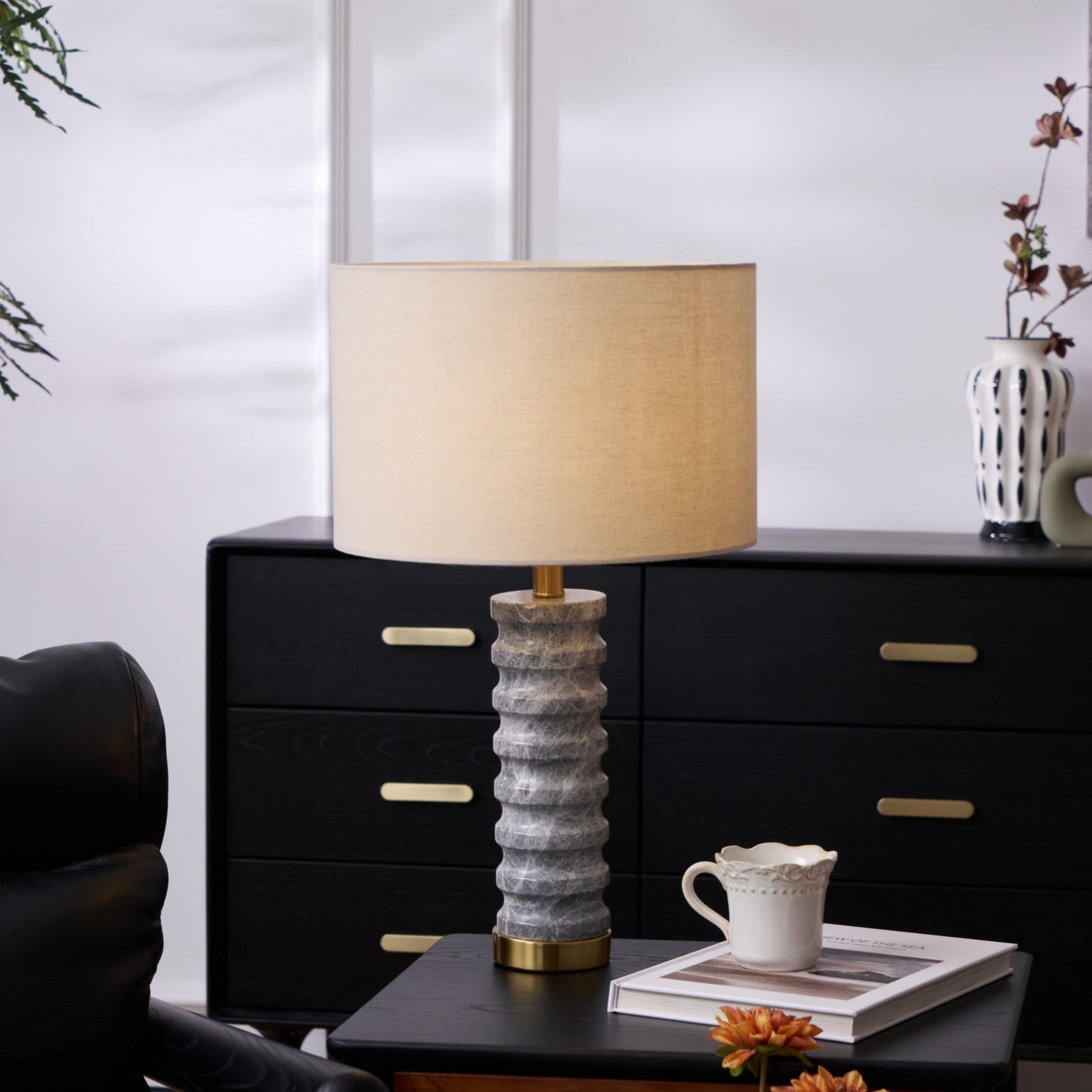 Rivara Stone Table Lamp - Blowlighting