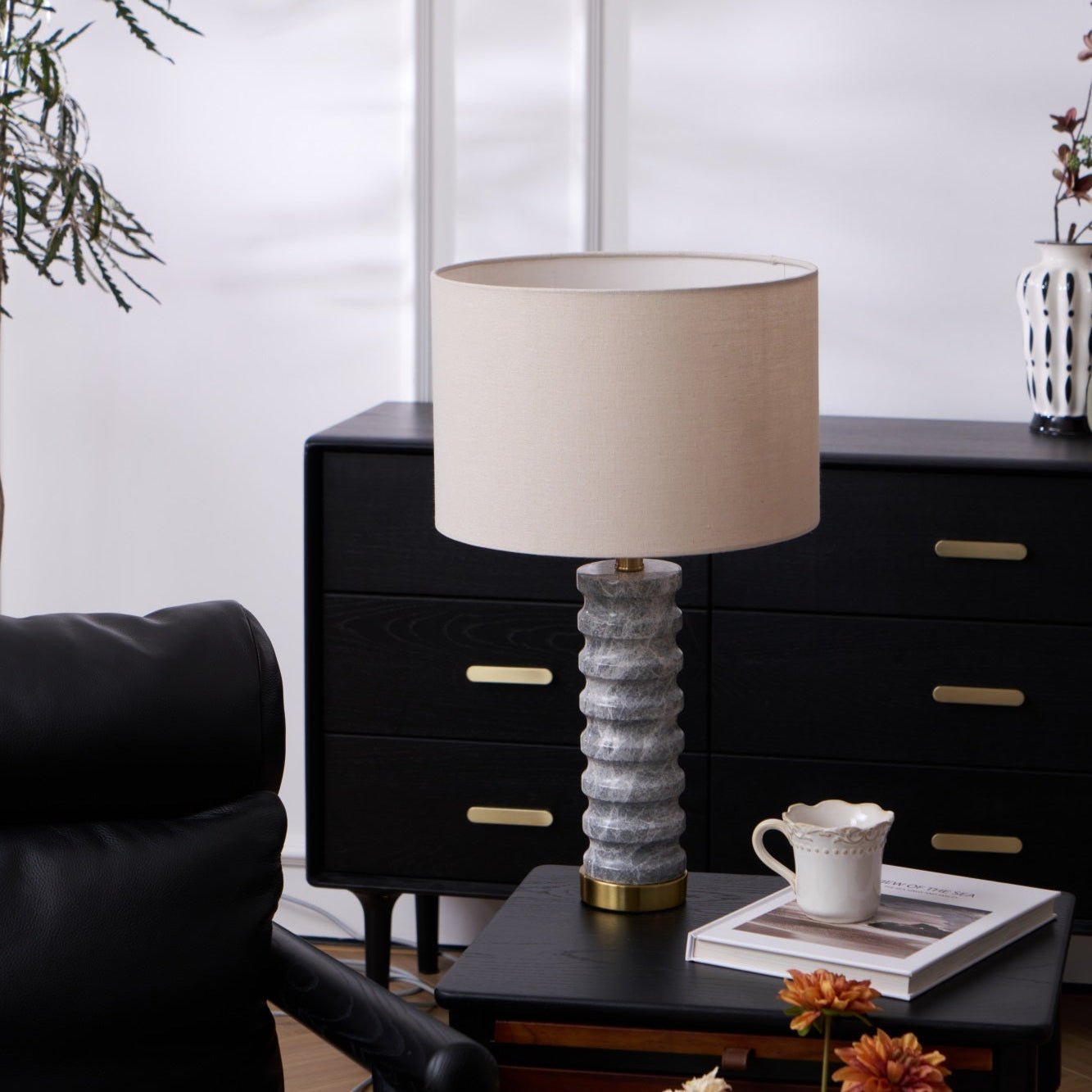 Rivara Stone Table Lamp - Blowlighting