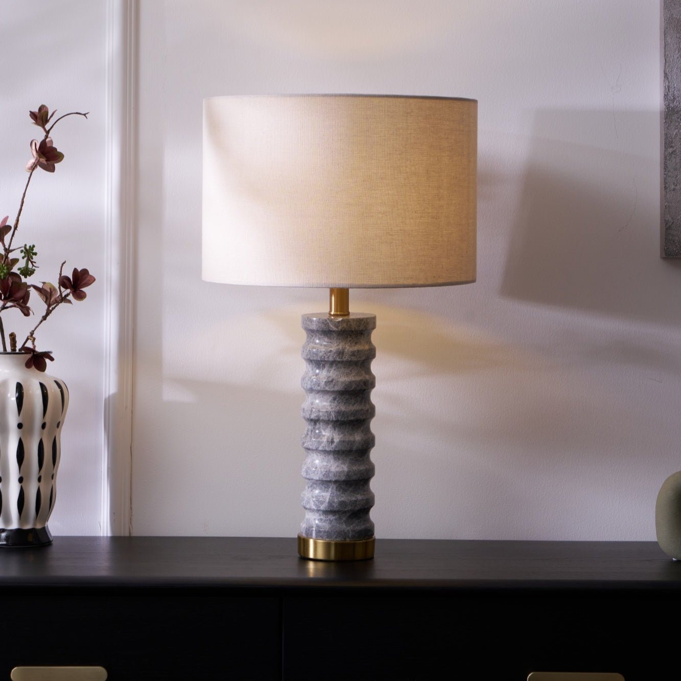 Rivara Stone Table Lamp - Blowlighting