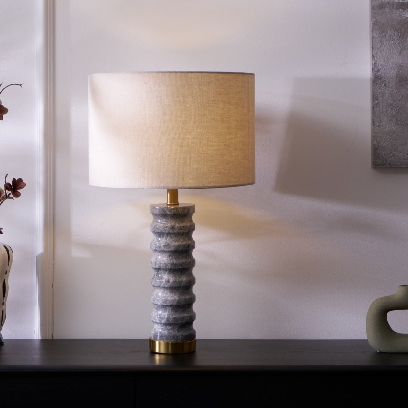 Rivara Stone Table Lamp - Blowlighting