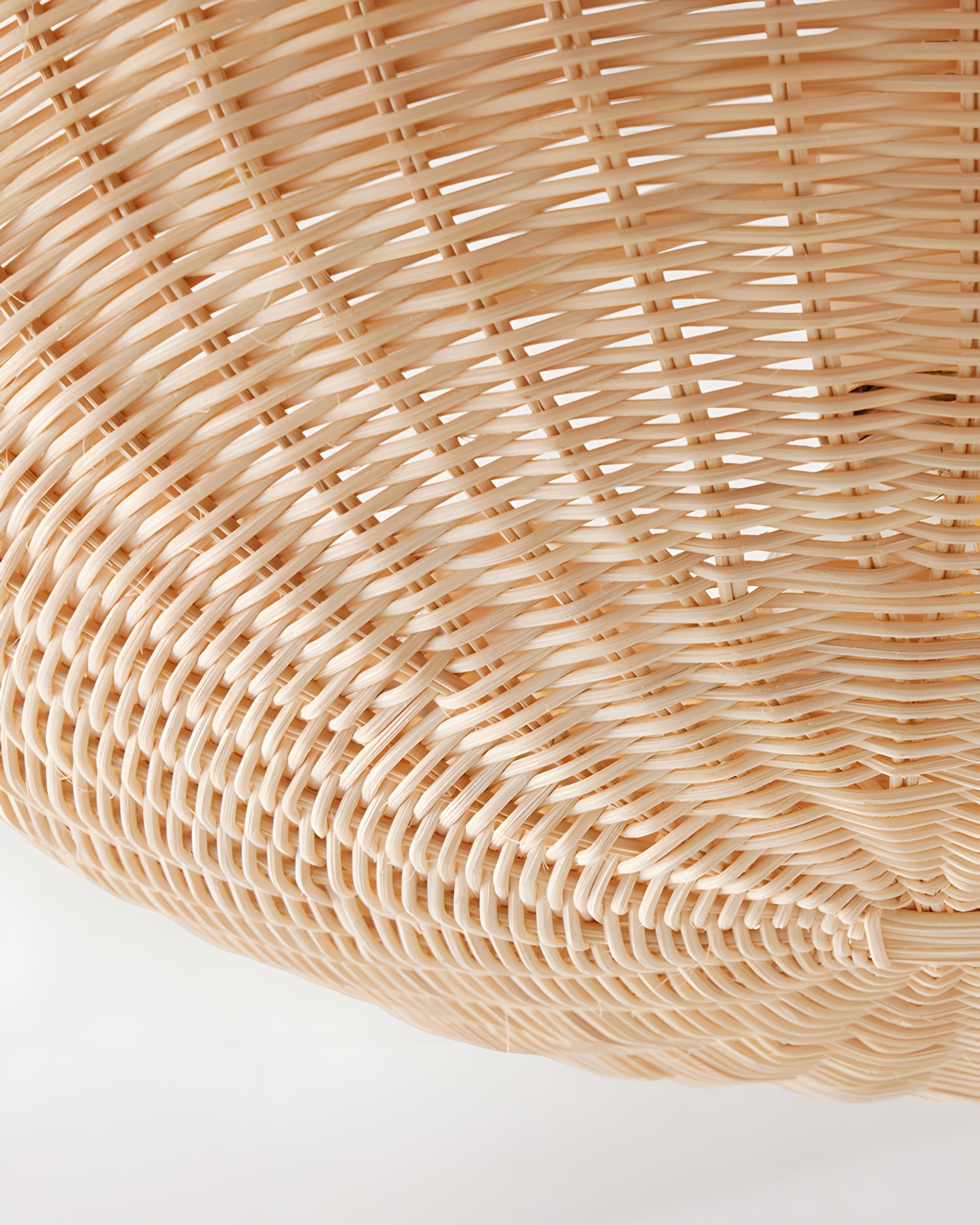 Rivela Rustic Rattan Ceiling Light