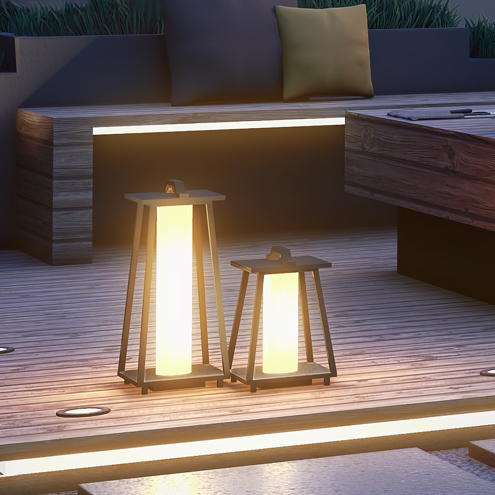 Ray Trapezoid-shaped Portable Outdoor Light - Blowlighting