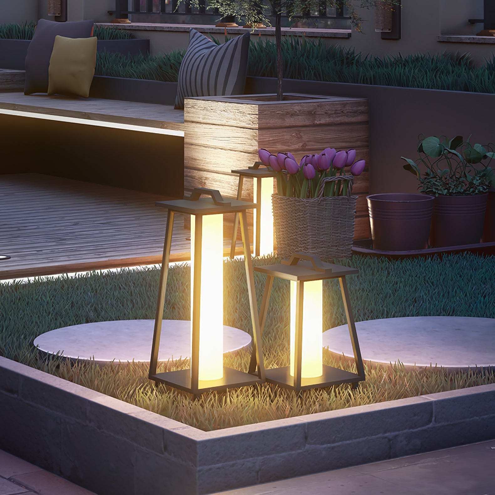 Ray Trapezoid-shaped Portable Outdoor Light - Blowlighting