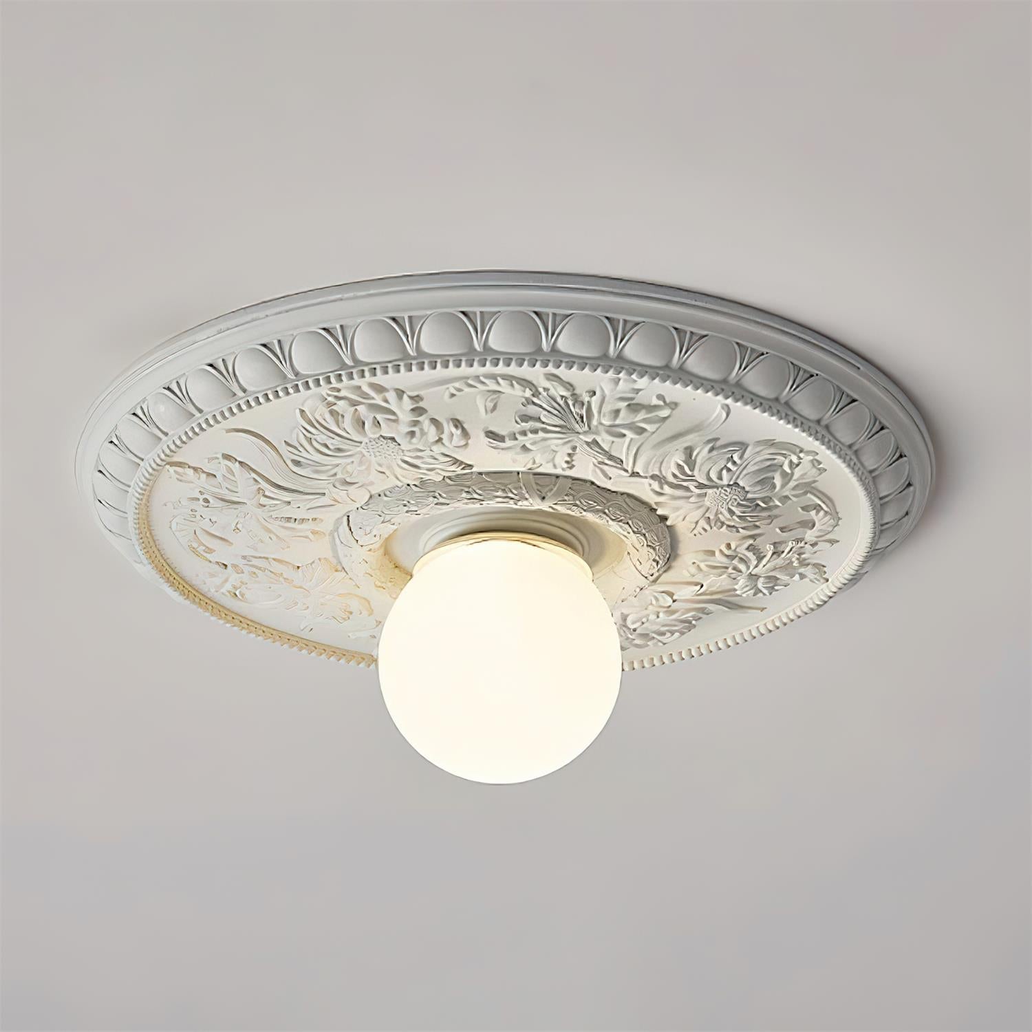 Rochelle Relief Vintage Metal Ceiling Light