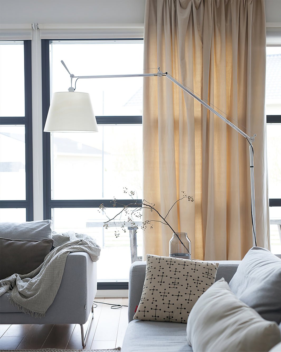 Rocker Modern Floor Lamp - Blowlighting