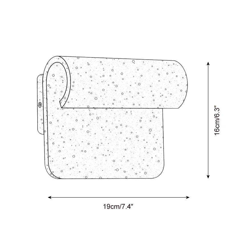 Rolix Scandinavian Travertine Wall Light