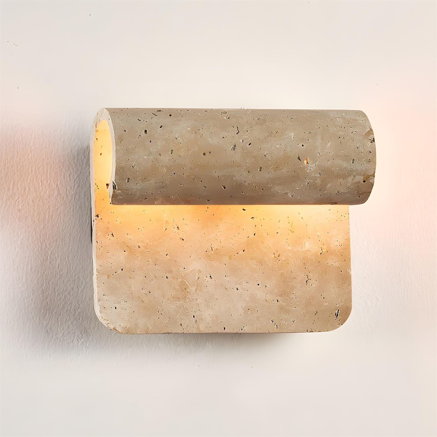 Rolix Scandinavian Travertine Wall Light