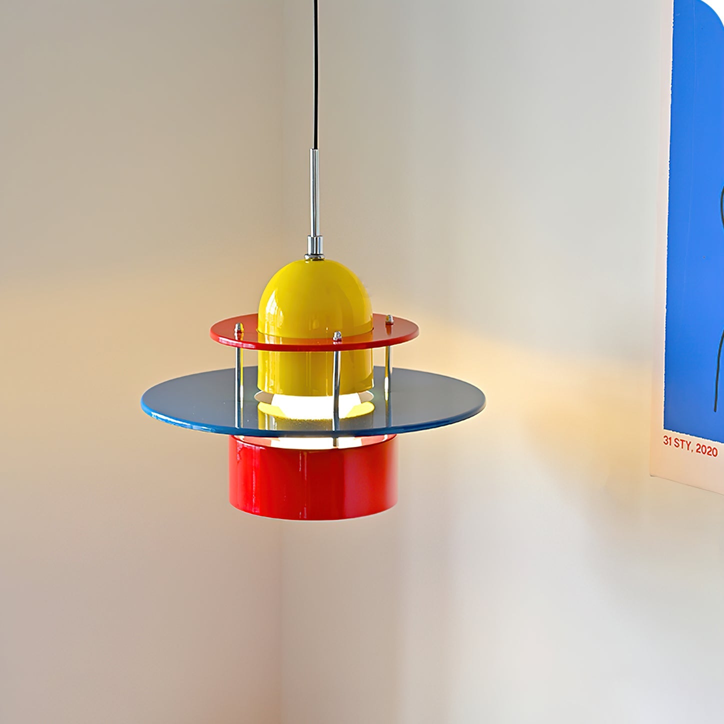 Rolly Modern Metal Pendant Light