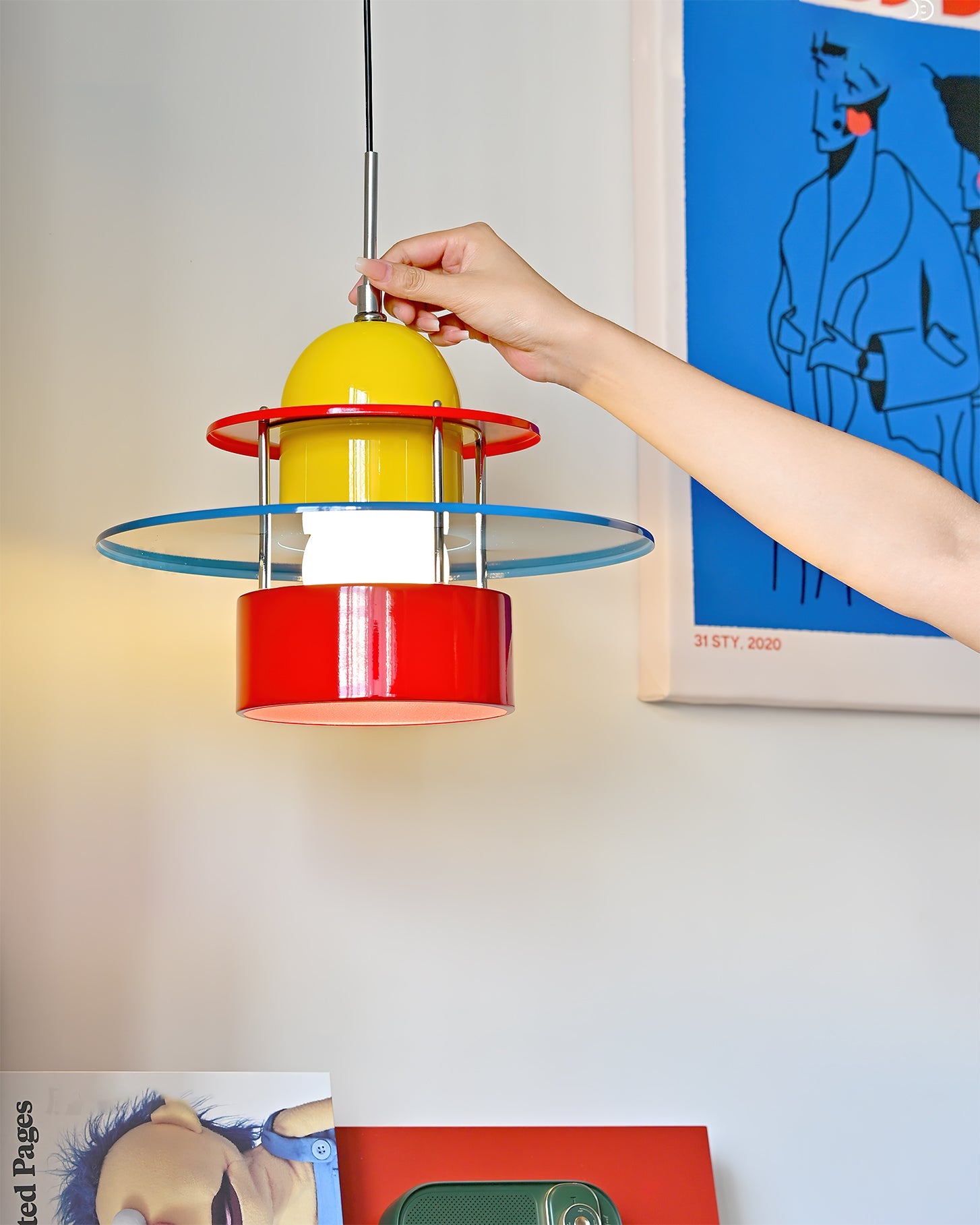 Rolly Modern Metal Pendant Light