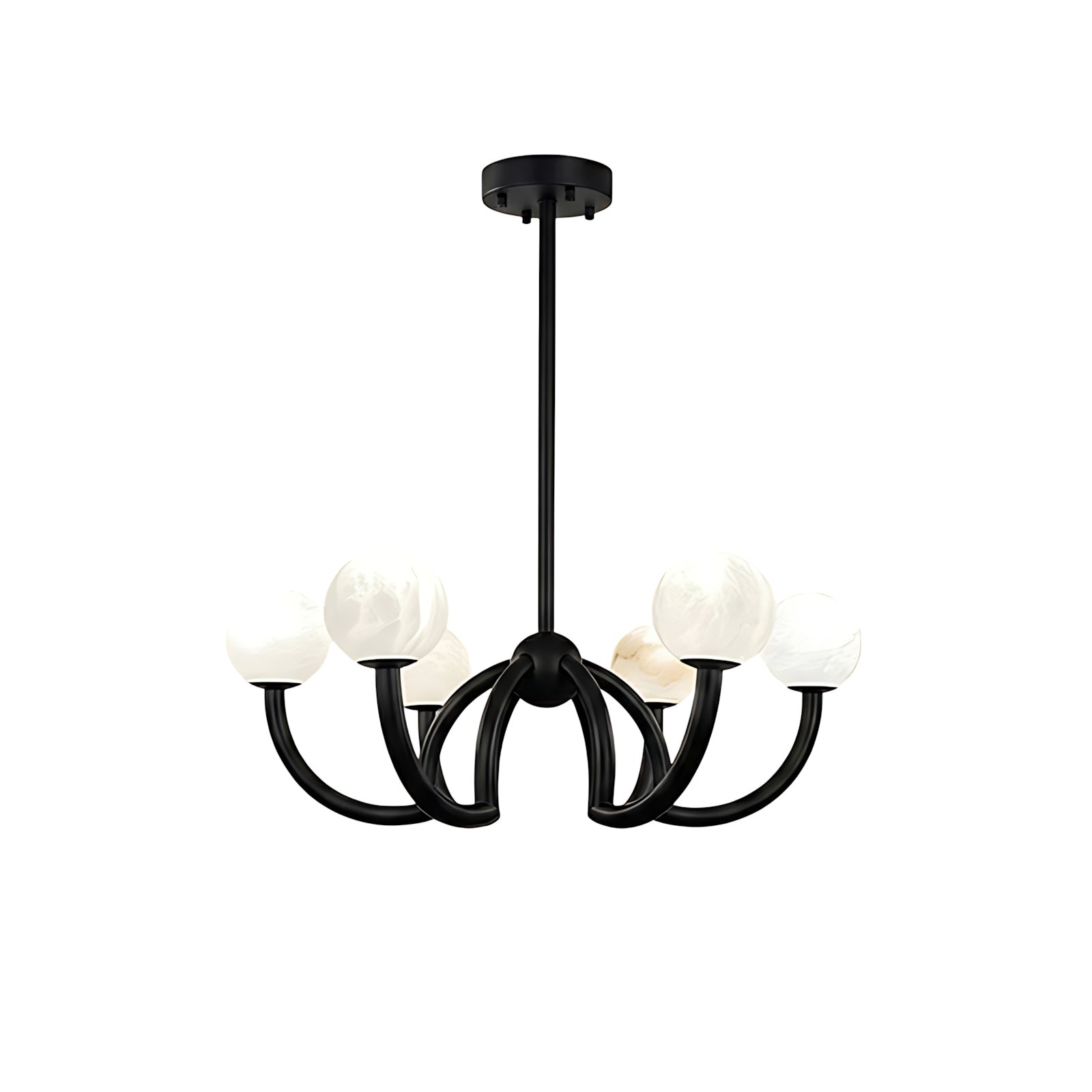 Romaine Modern Alabaster Chandelier