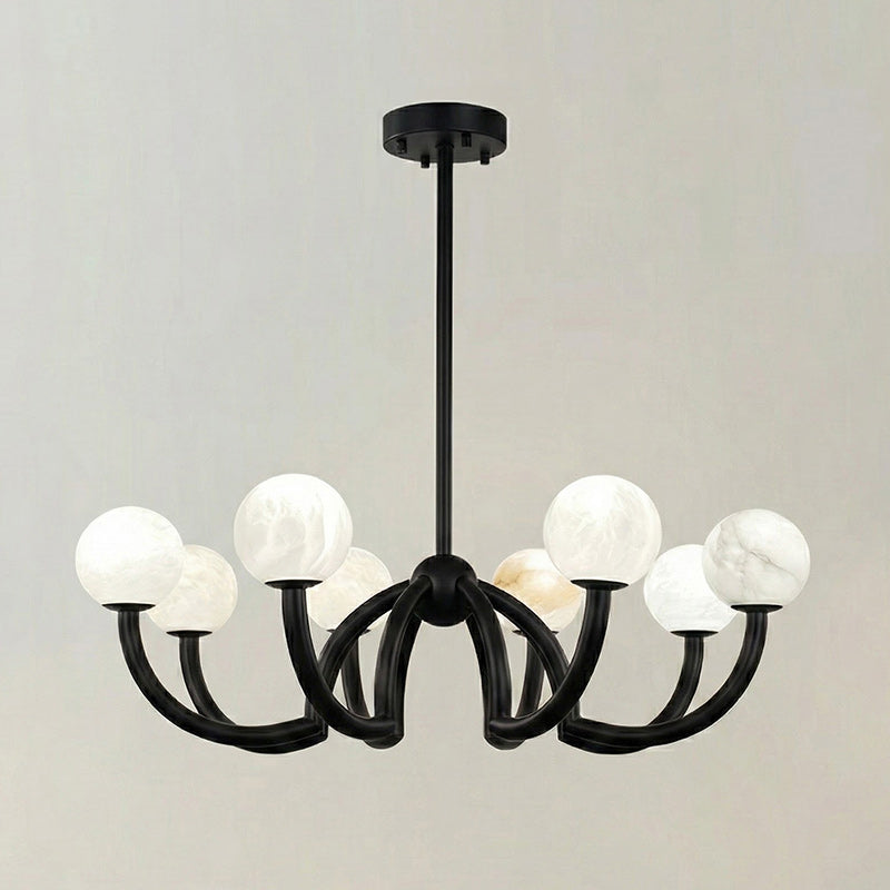 Romaine Modern Alabaster Chandelier