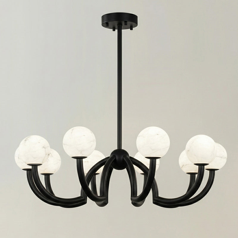 Romaine Modern Alabaster Chandelier