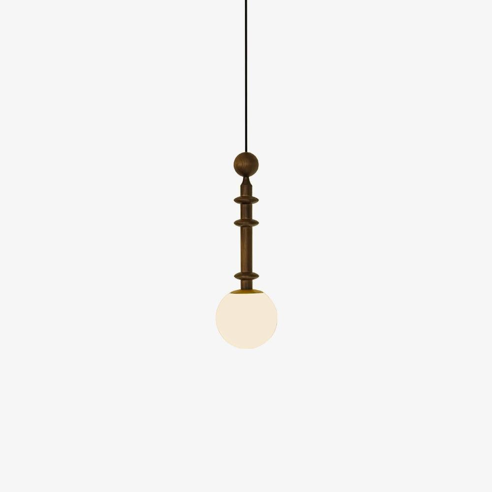 Roman Column Small Pendant Light - Blowlighting