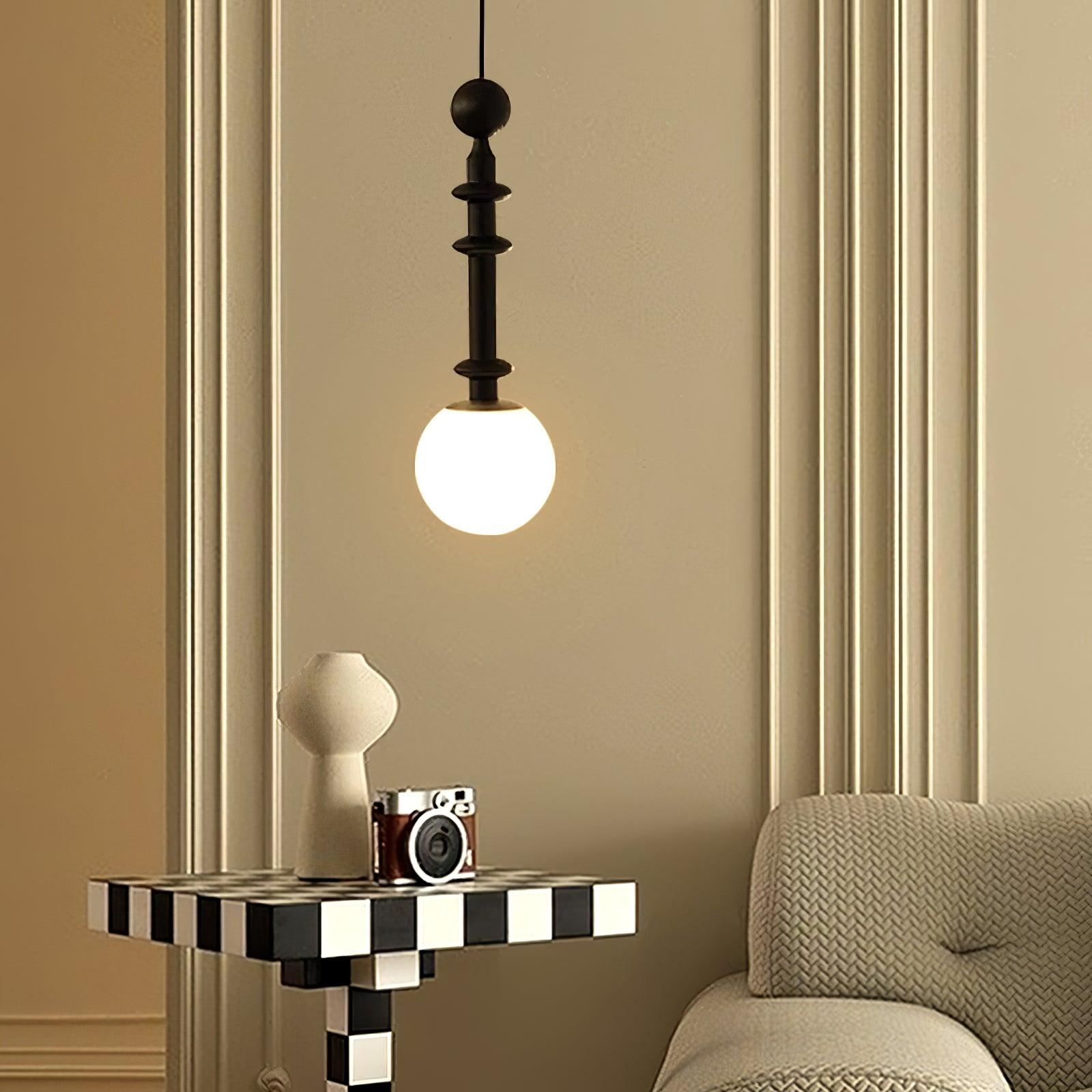 Roman Column Small Pendant Light - Blowlighting