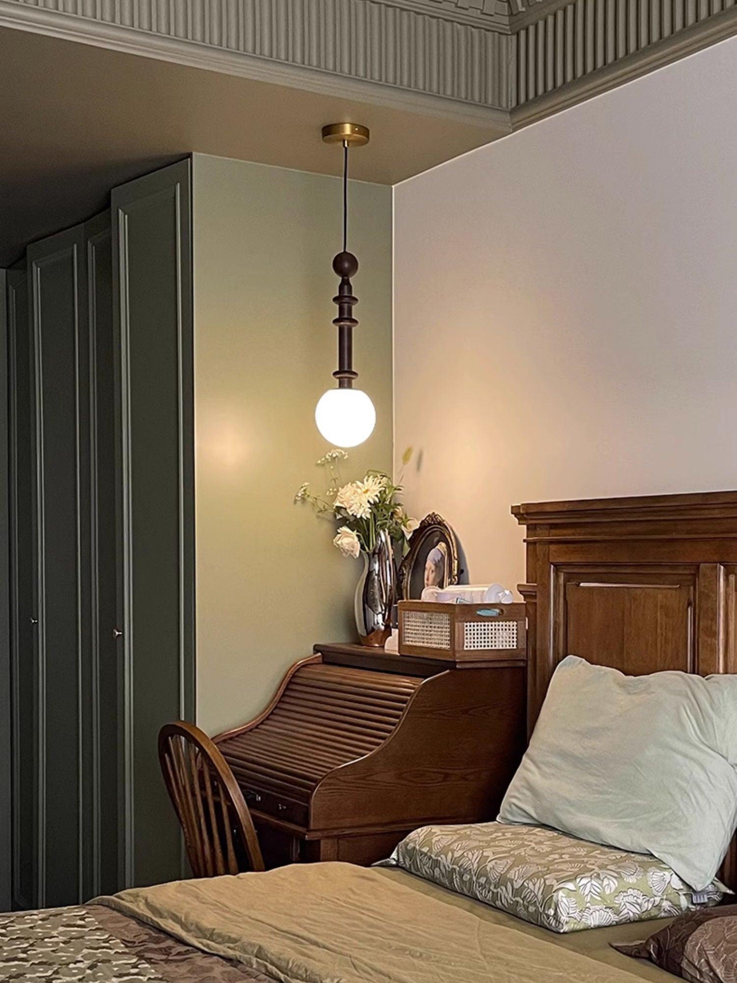 Roman Column Small Pendant Light - Blowlighting