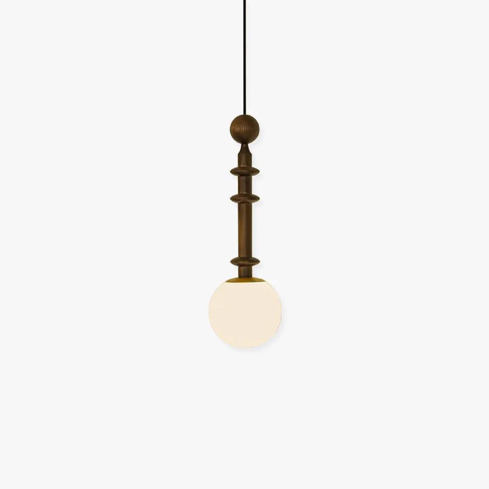 Roman Column Small Pendant Light - Blowlighting