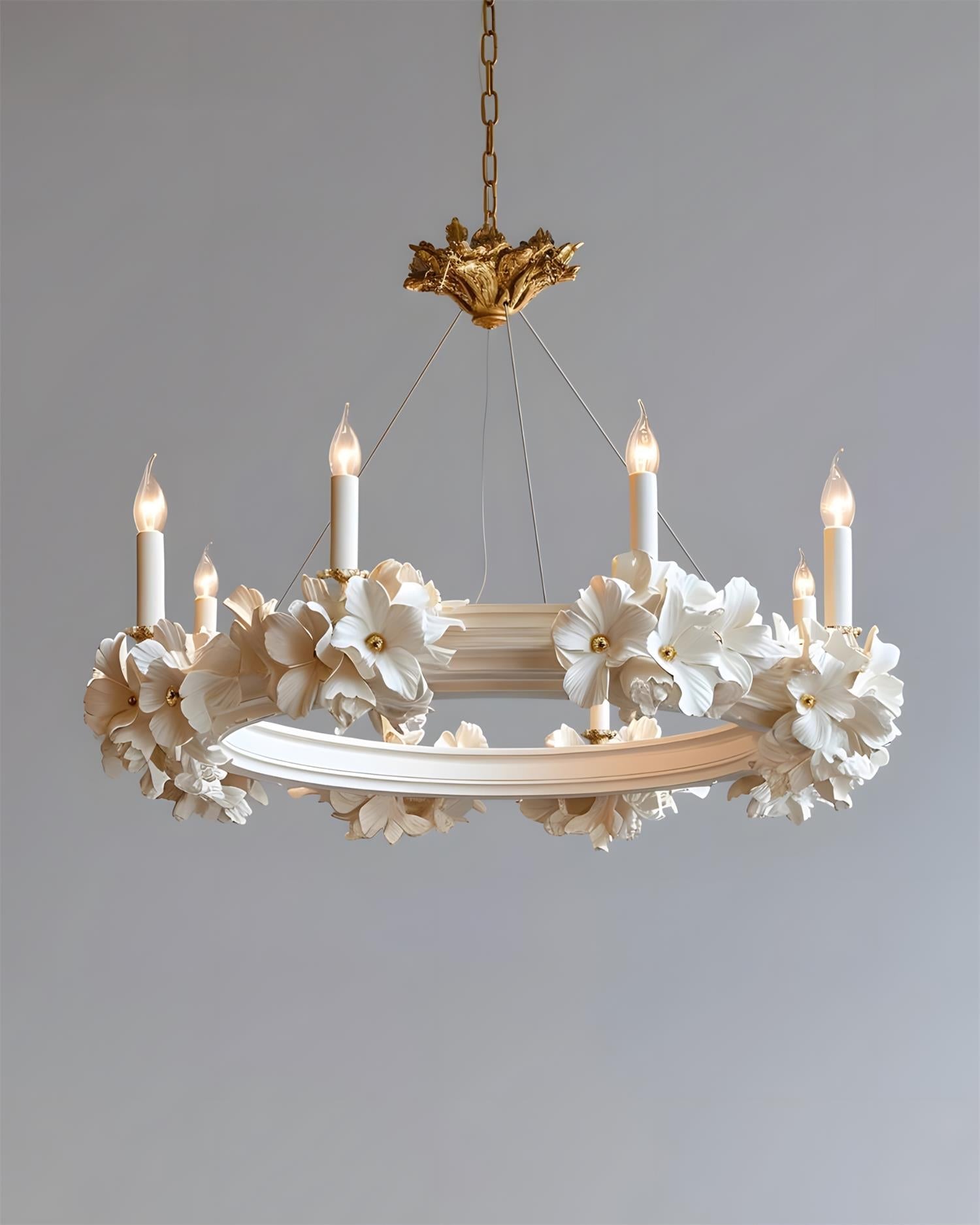 Rosalia Luxury Plaster Crest Chandelier