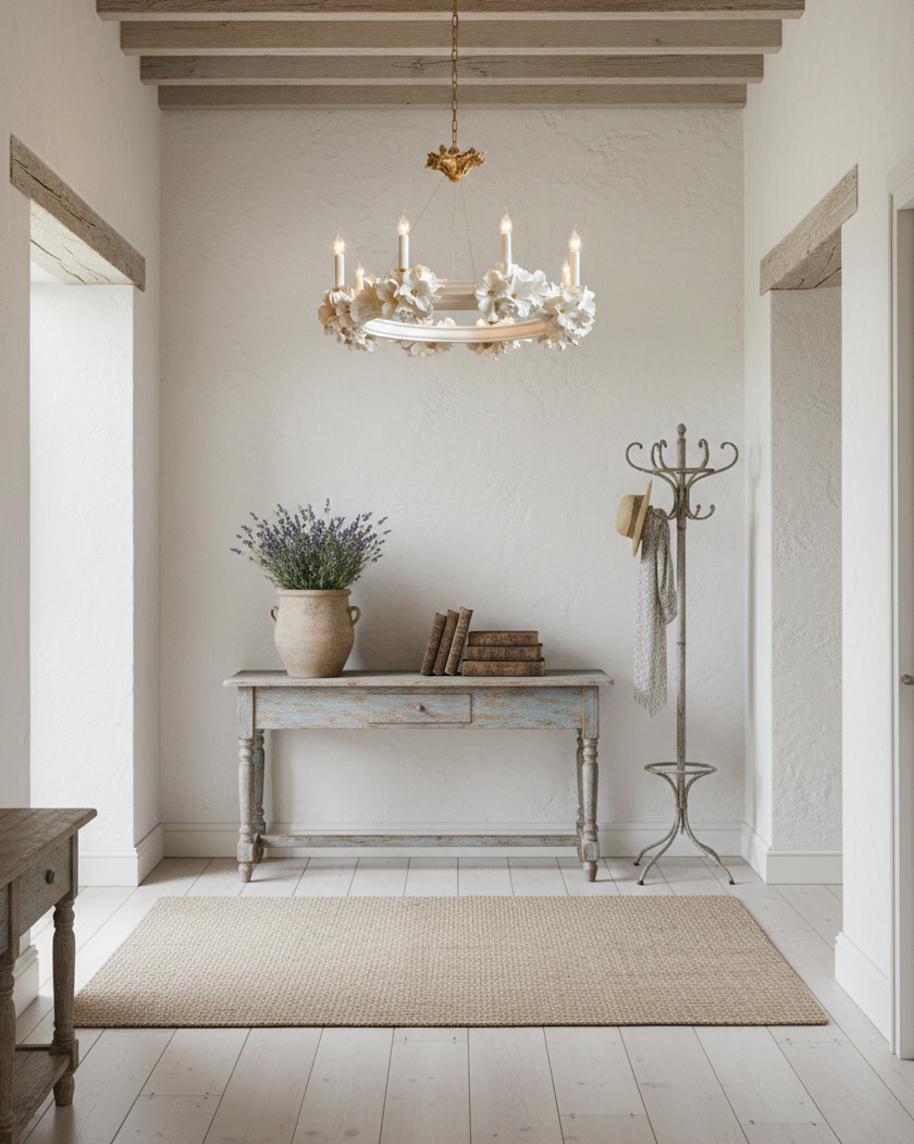 Rosalia Luxury Plaster Crest Chandelier