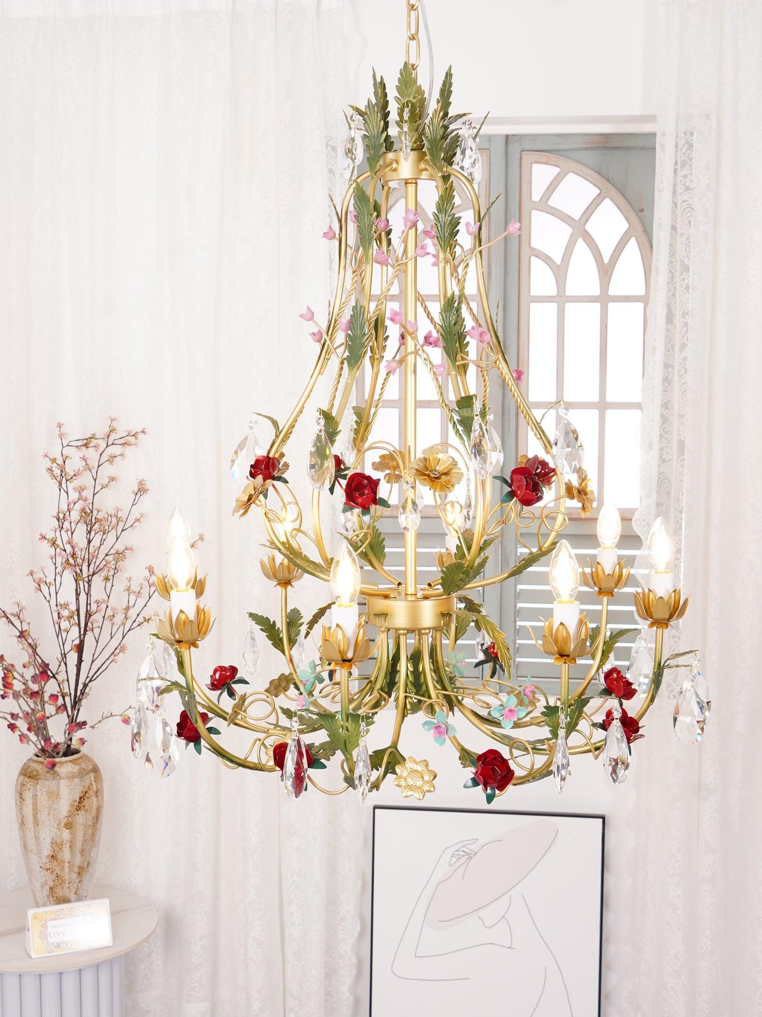 Rose Love Chandelier - Blowlighting