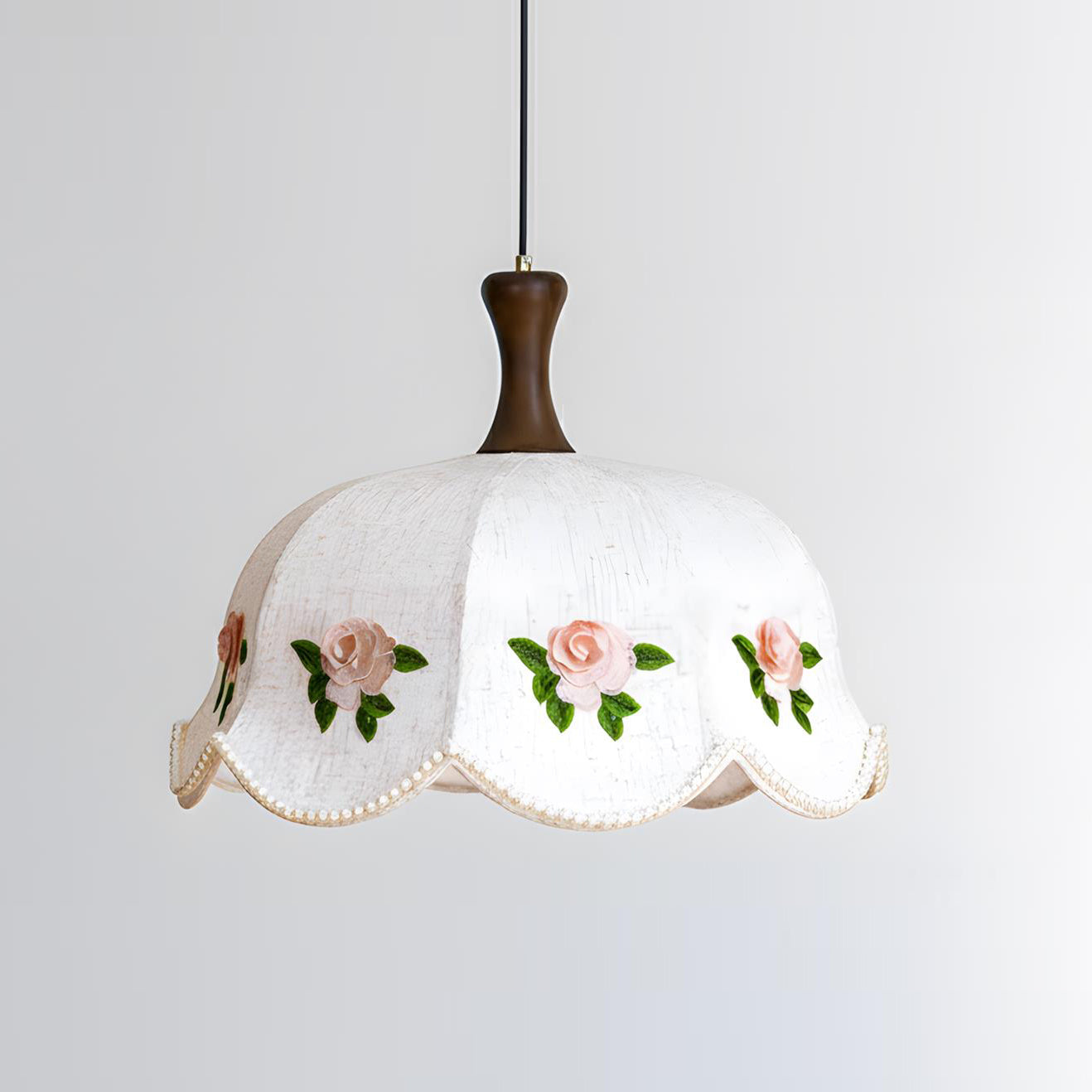 Roselace Vintage Fabric Pendant Light