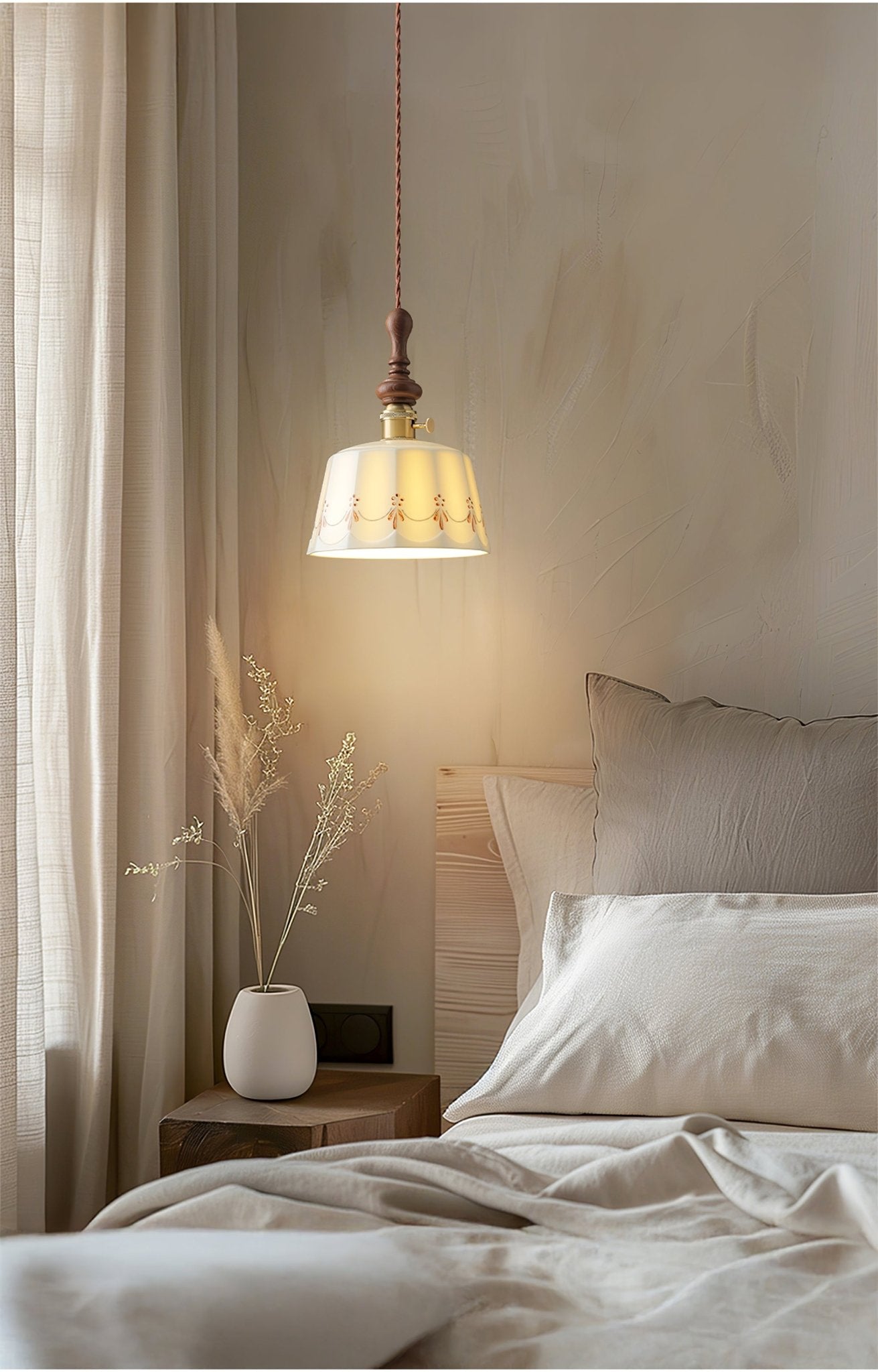 Roselind Ceramic Pendant Light - Blowlighting