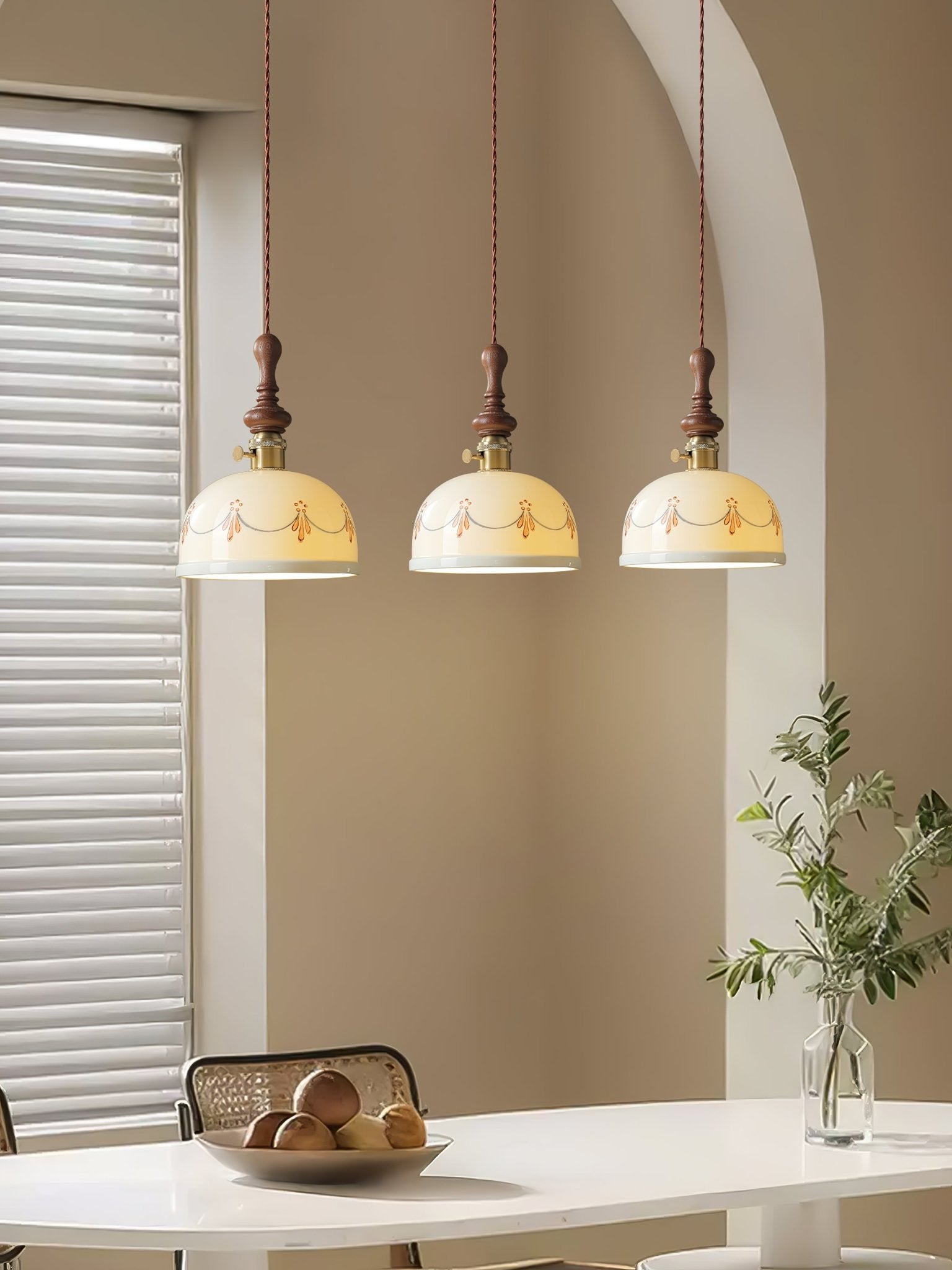Roselind Ceramic Pendant Light - Blowlighting
