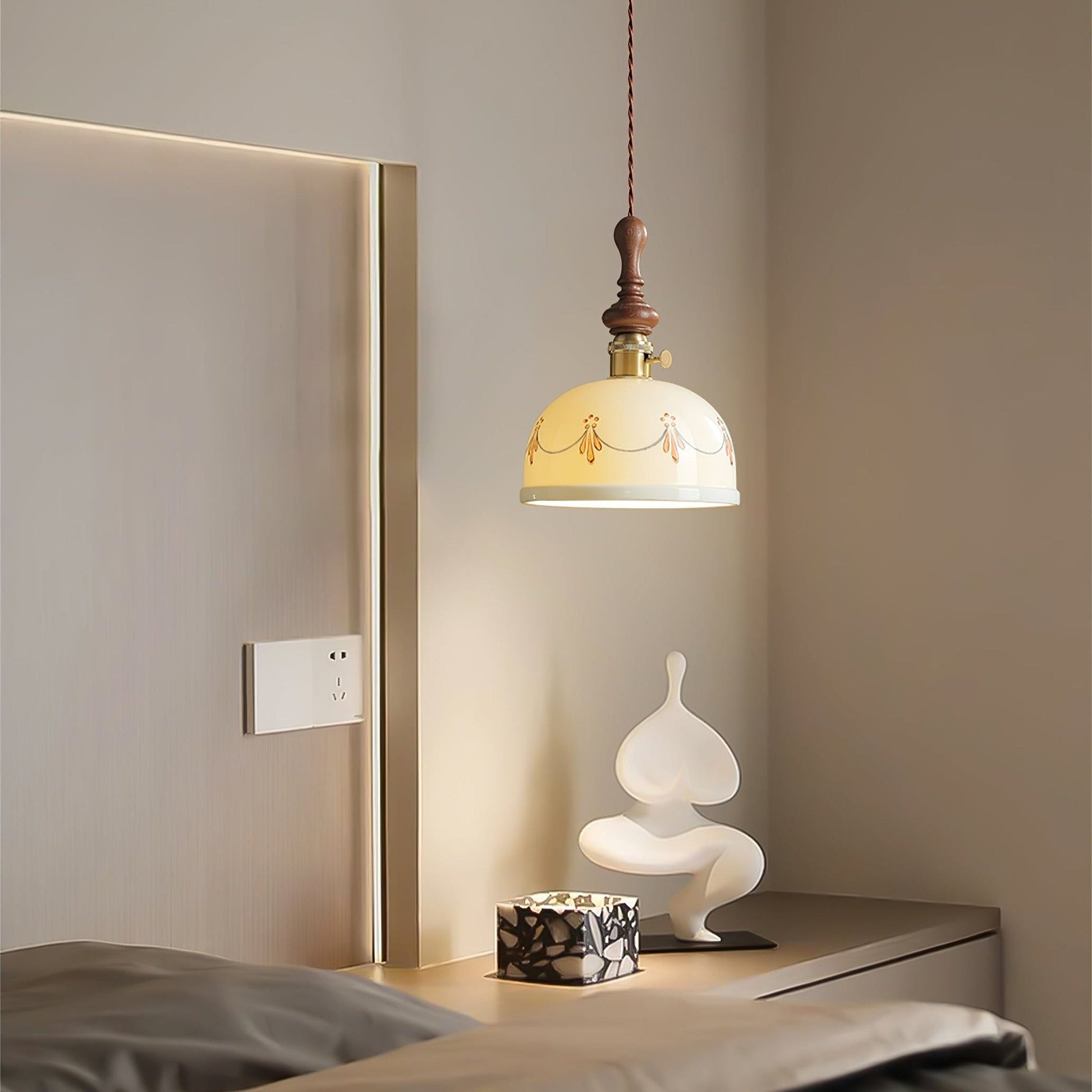 Roselind Ceramic Pendant Light - Blowlighting
