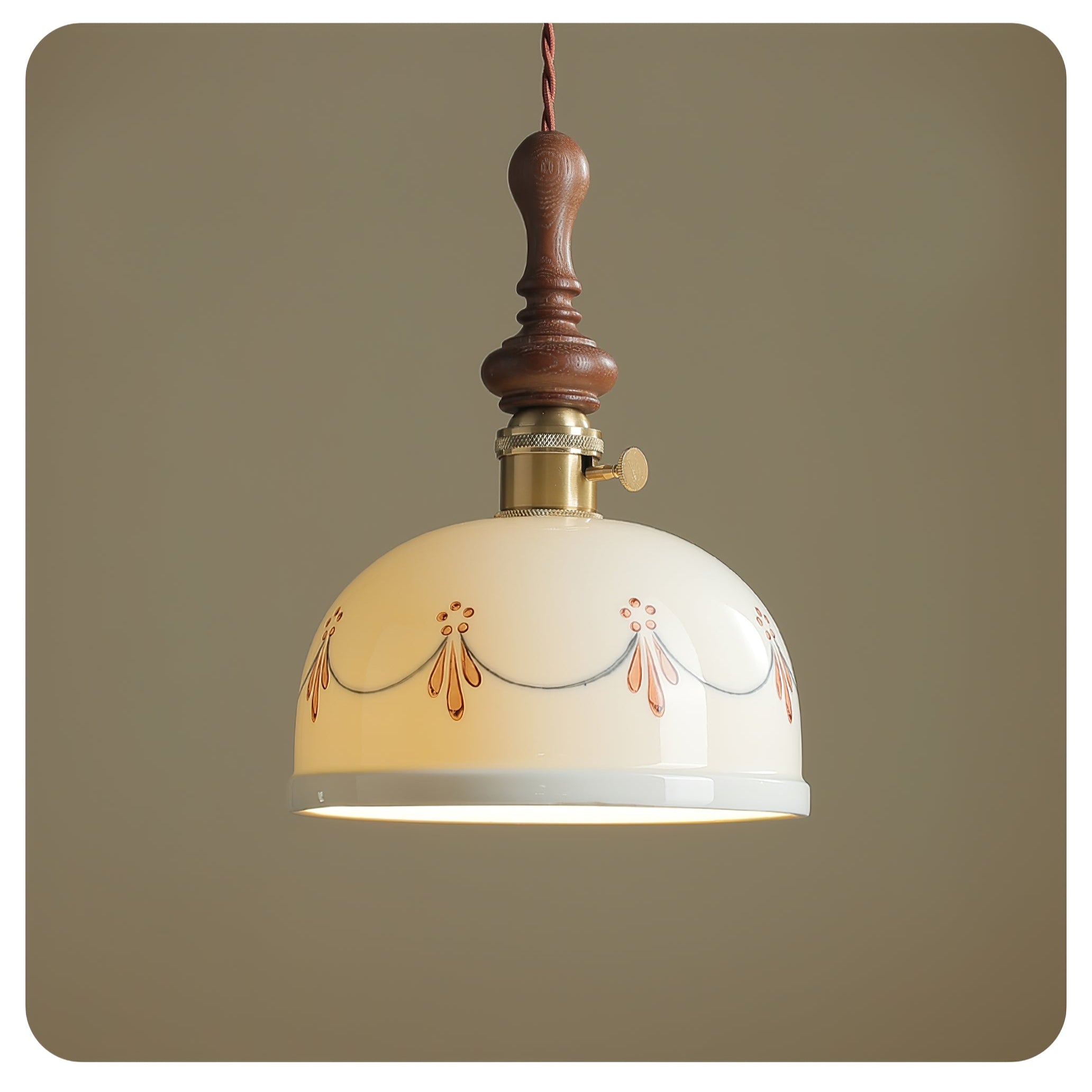 Roselind Ceramic Pendant Light - Blowlighting