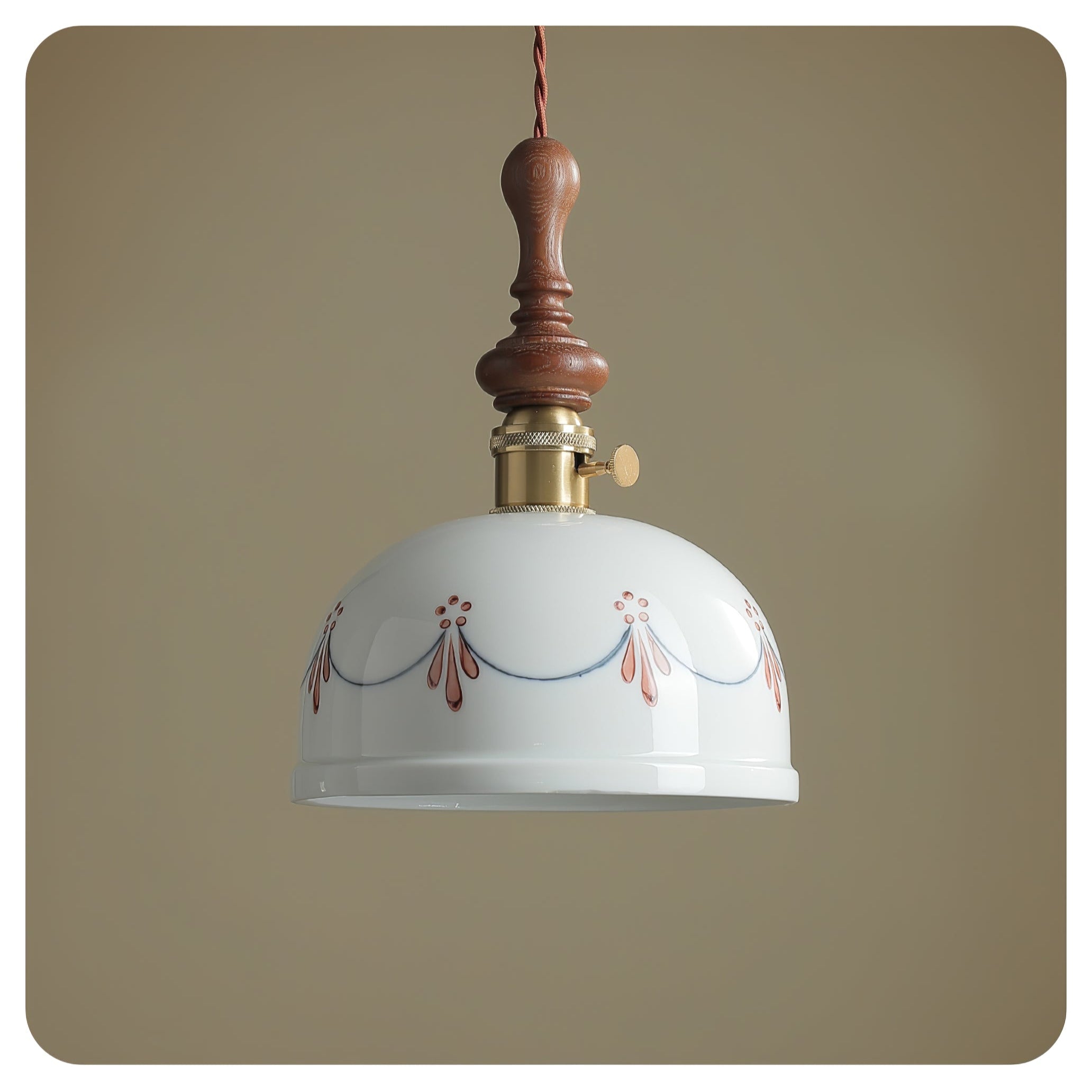 Roselind Ceramic Pendant Light - Blowlighting