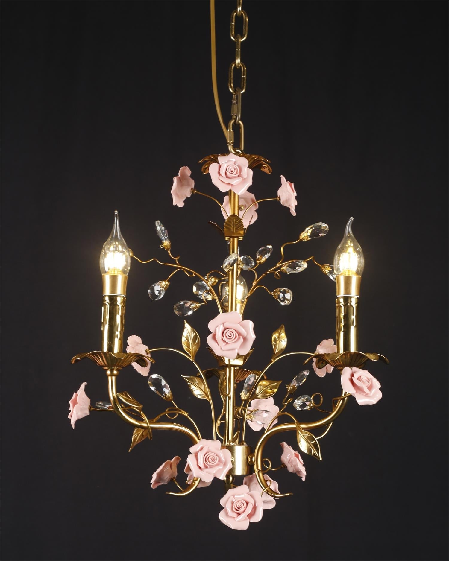 Roselune Luxury Brass Pendant Light