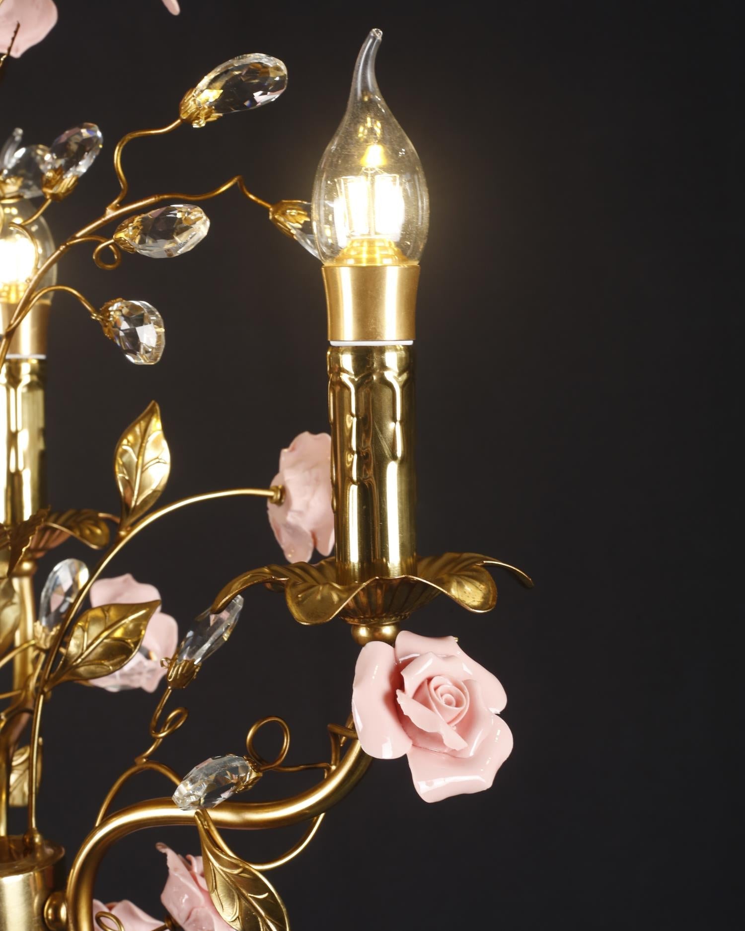 Roselune Luxury Brass Pendant Light