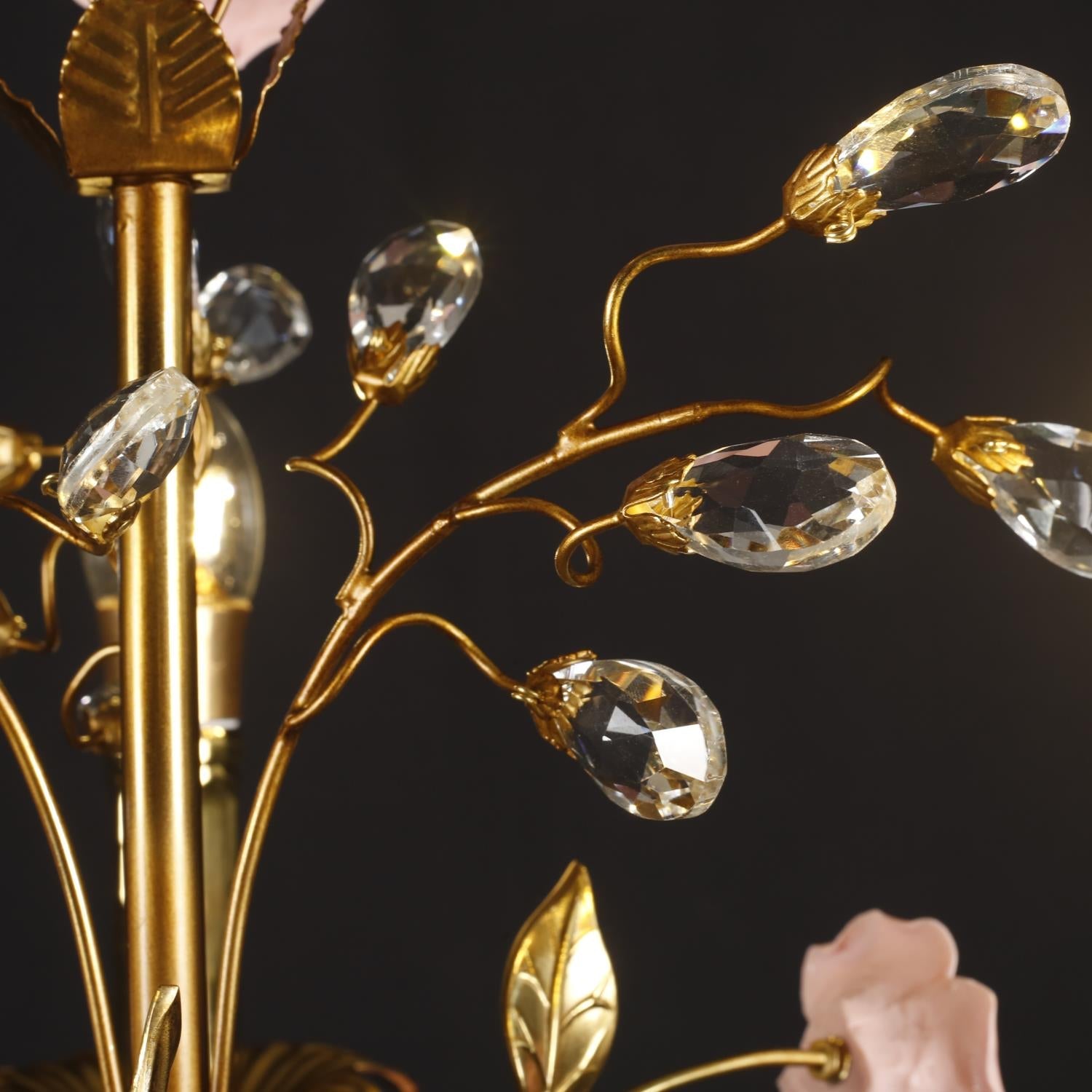 Roselune Luxury Brass Pendant Light