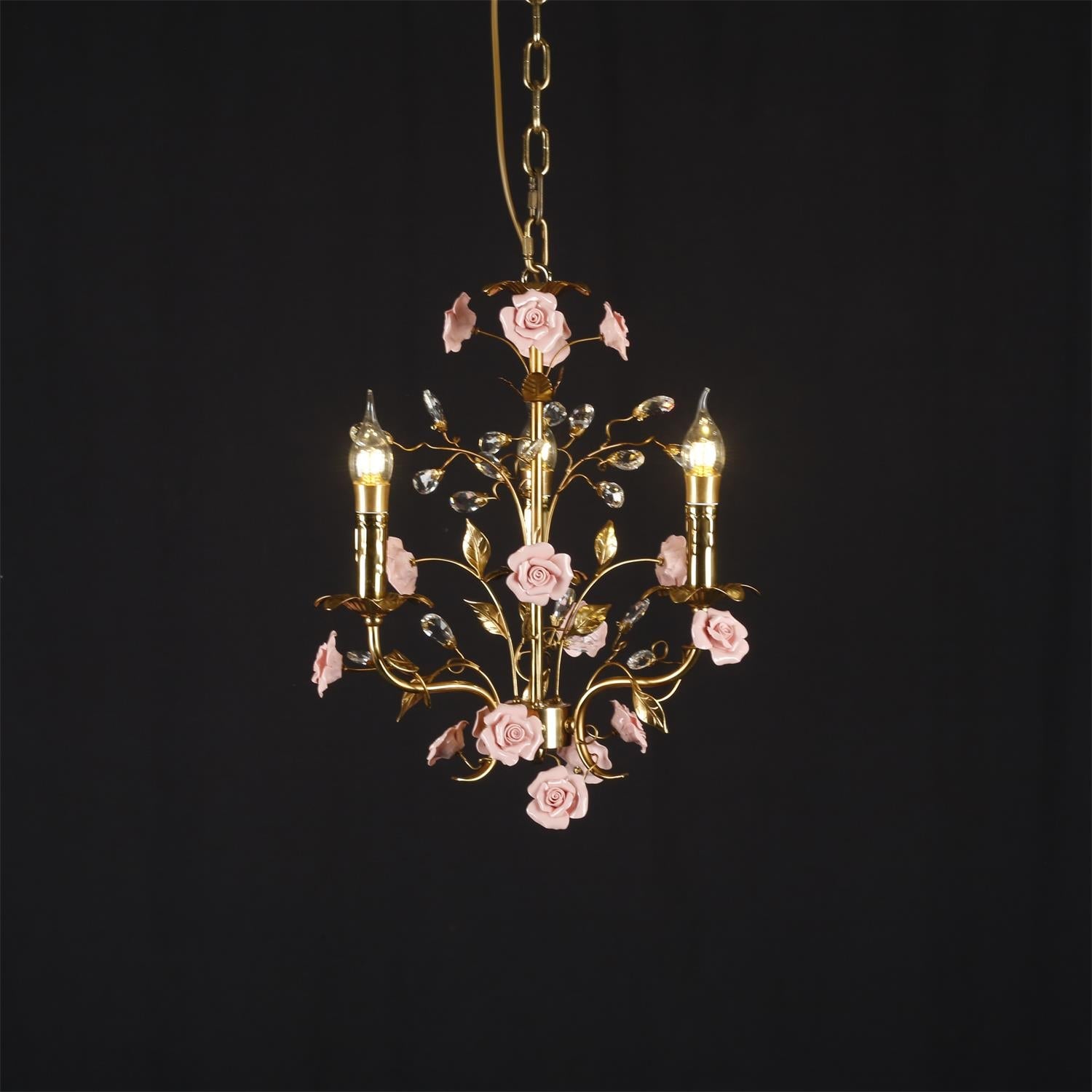 Roselune Luxury Brass Pendant Light