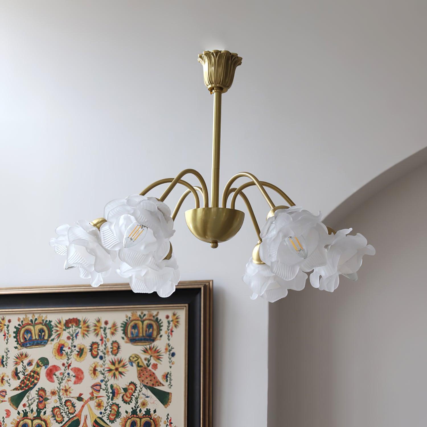 Roses Chandelier - Blowlighting