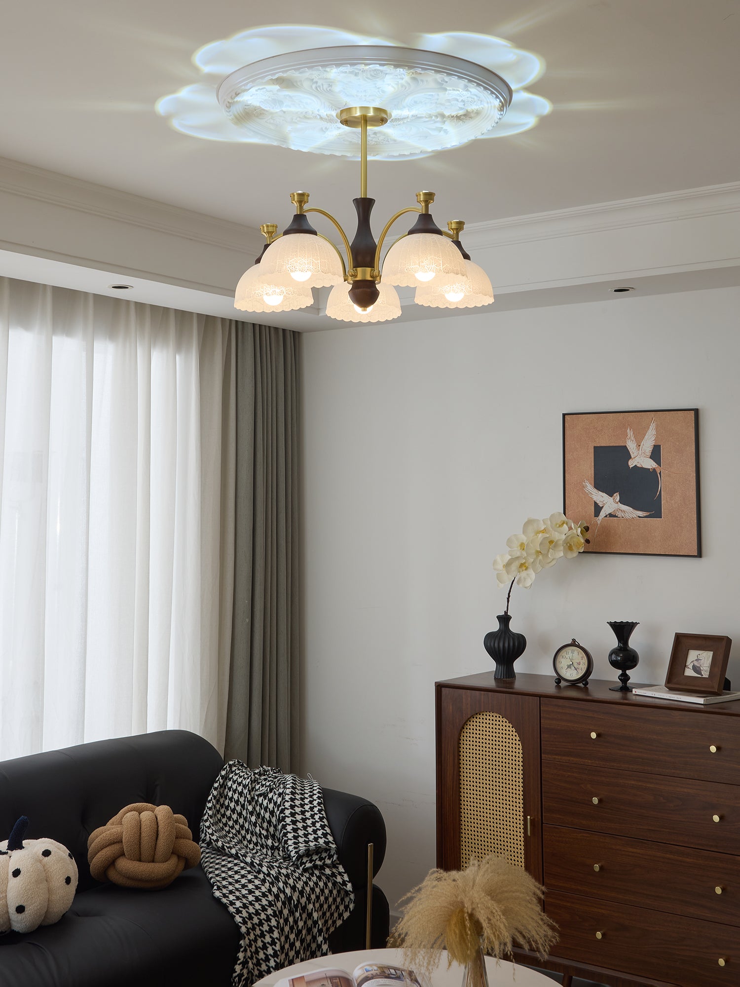 Rosetta Chandelier - Blowlighting
