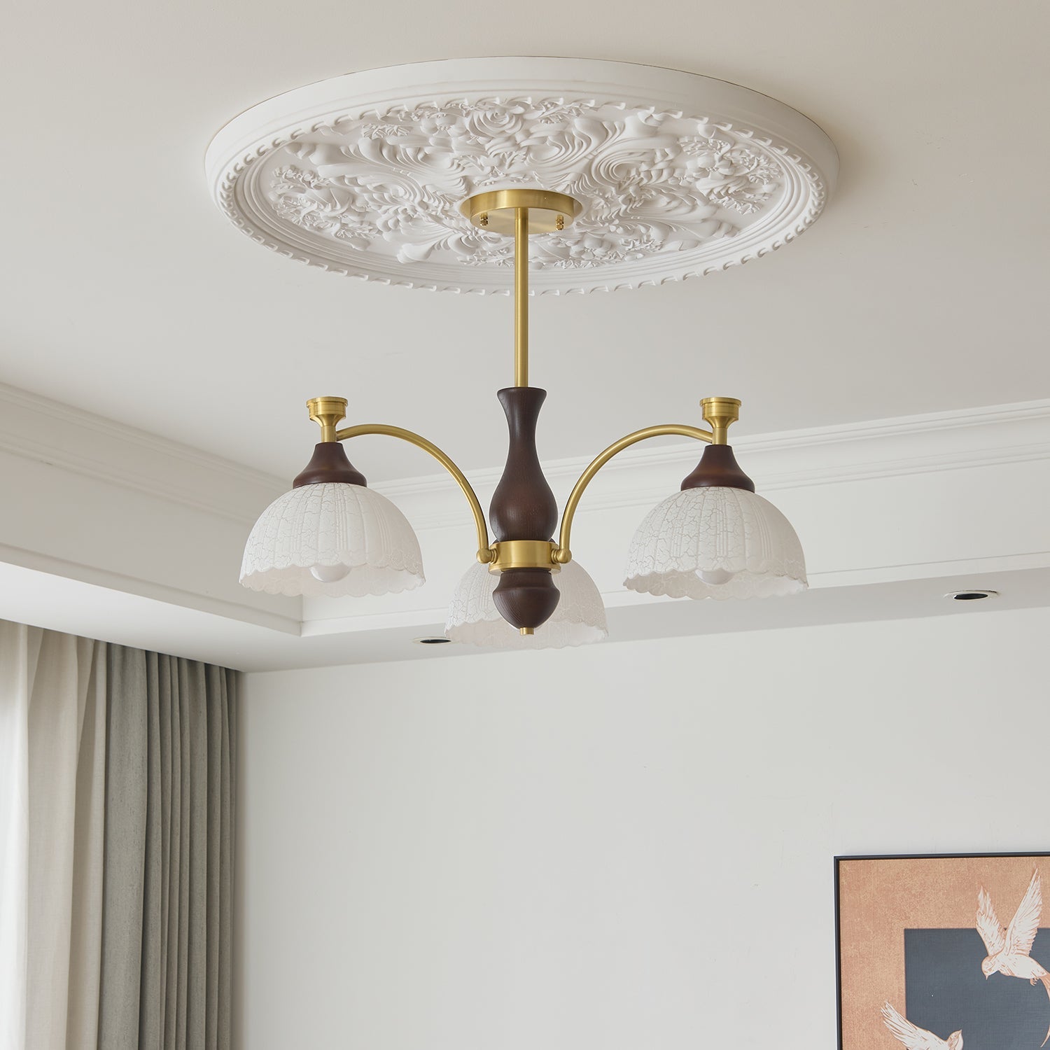 Rosetta Chandelier - Blowlighting