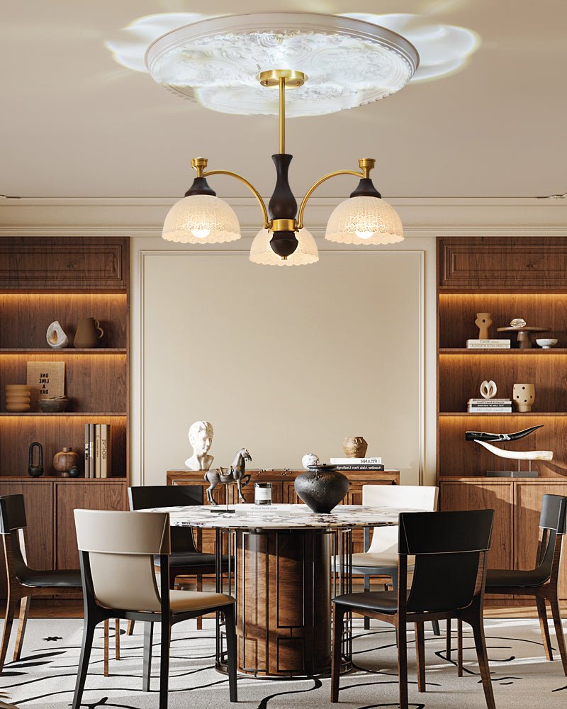 Rosetta Chandelier - Blowlighting