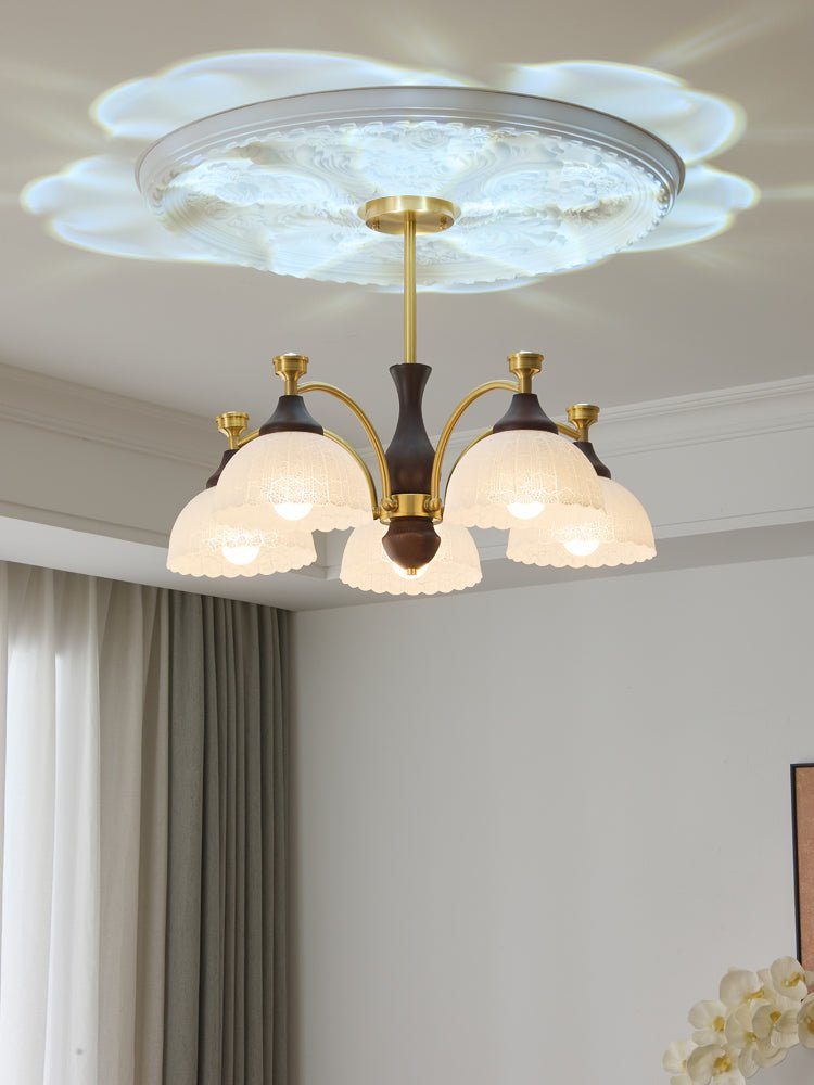 Rosetta Chandelier - Blowlighting