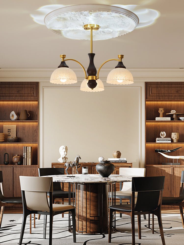 Rosetta Chandelier - Blowlighting
