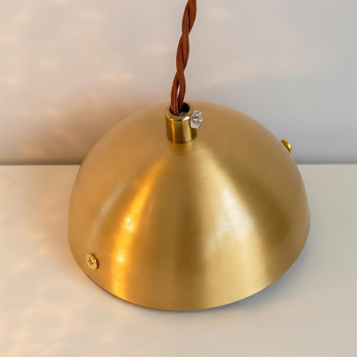 Rosy Glass Vintage Reverie Pendant Light