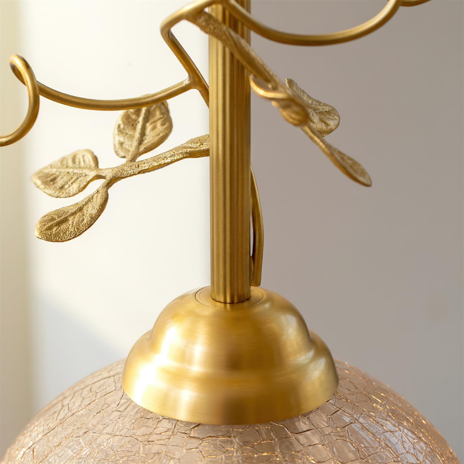 Rosy Glass Vintage Reverie Pendant Light