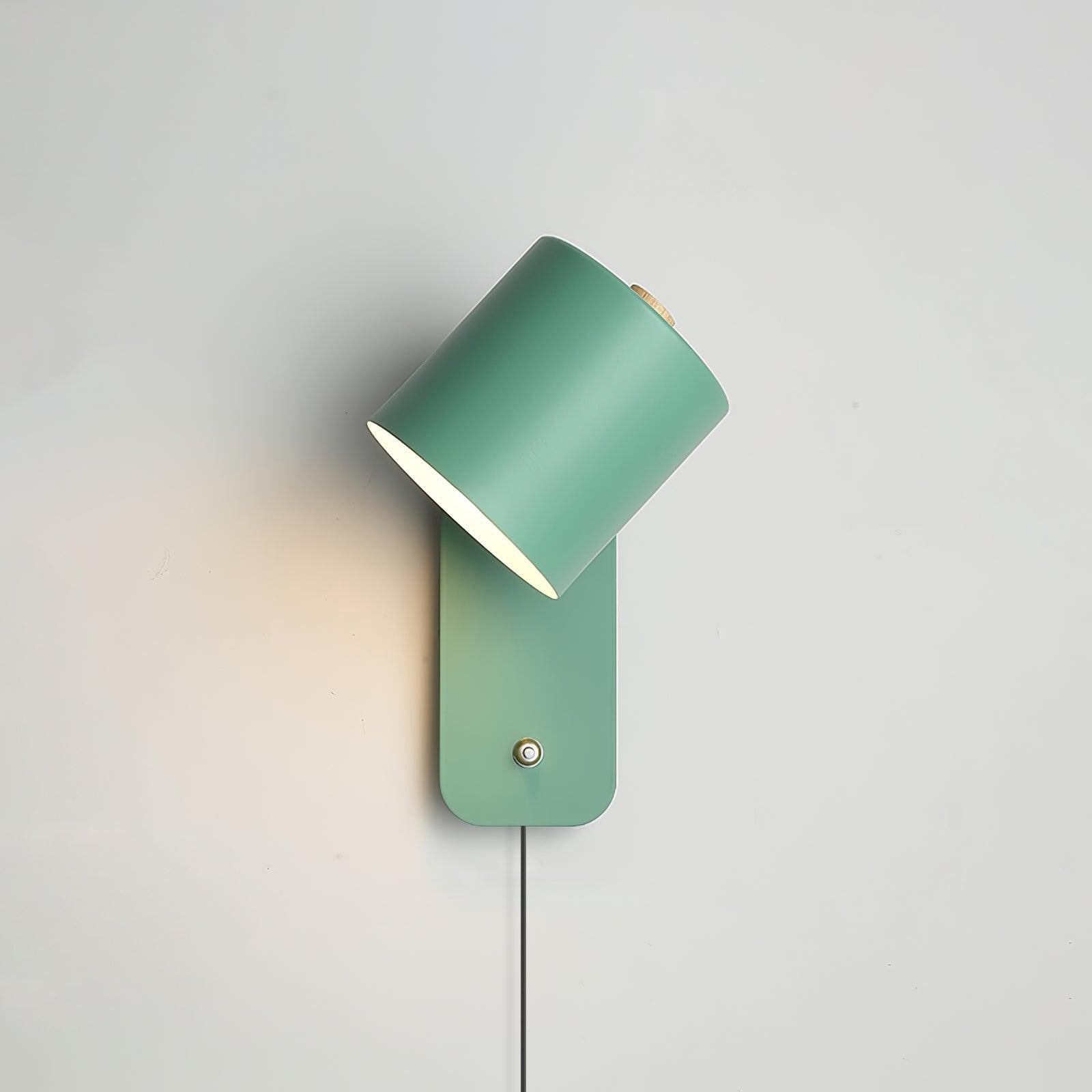 Rotatable Cylinder Plug-in Wall Lamp - Blowlighting