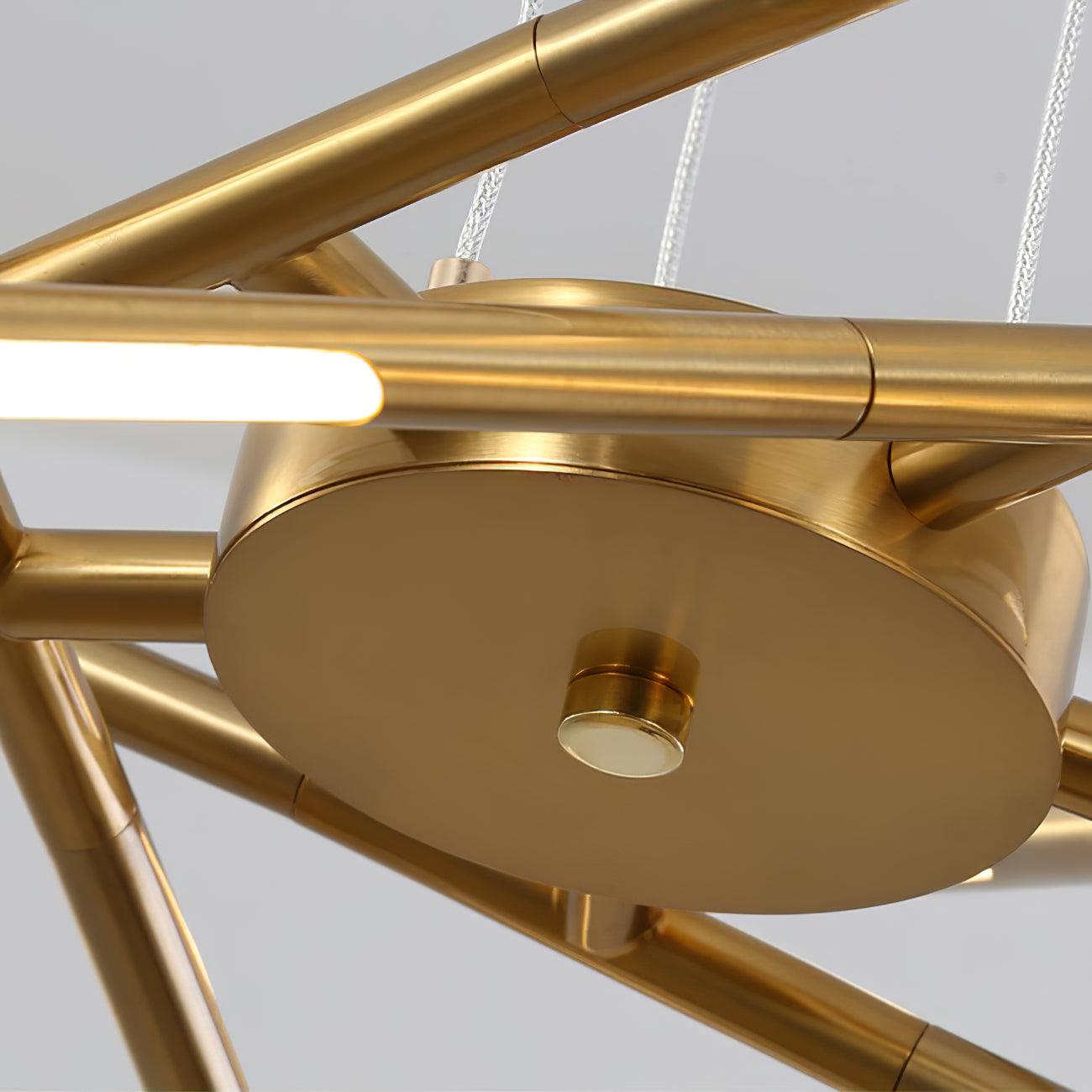 Rotatable LED Chandelier - Blowlighting