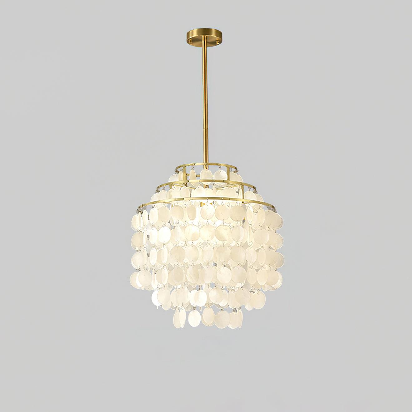 Round Shell Chandelier B - Blowlighting