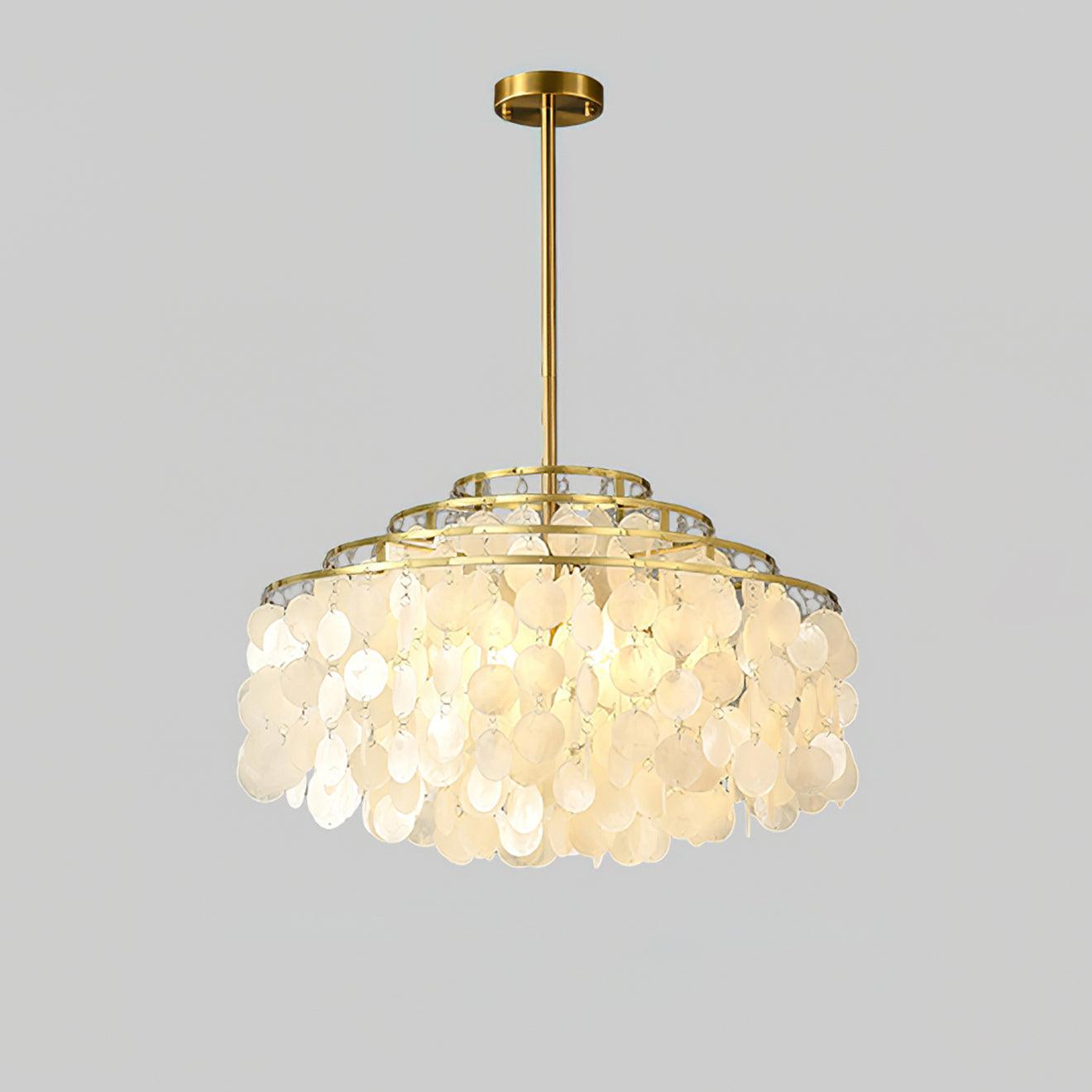 Round Shell Chandelier B - Blowlighting