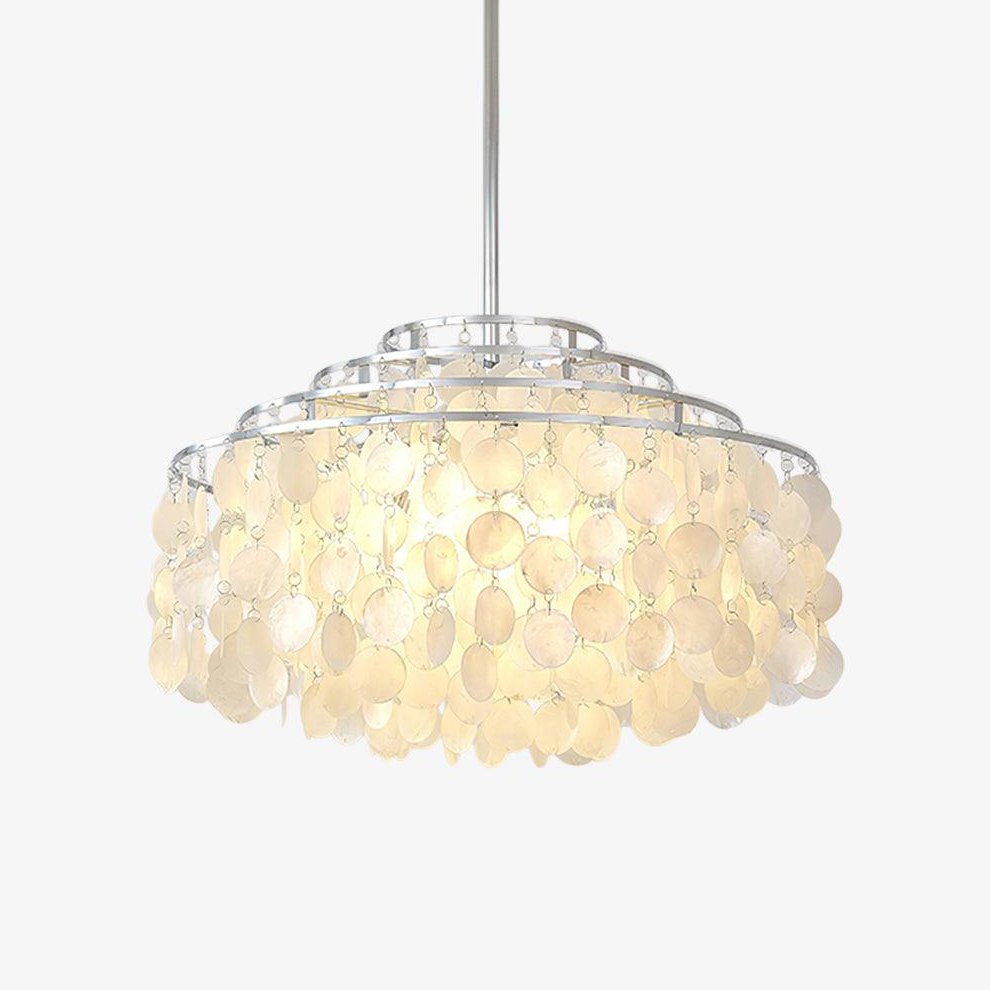 Round Shell Chandelier B - Blowlighting