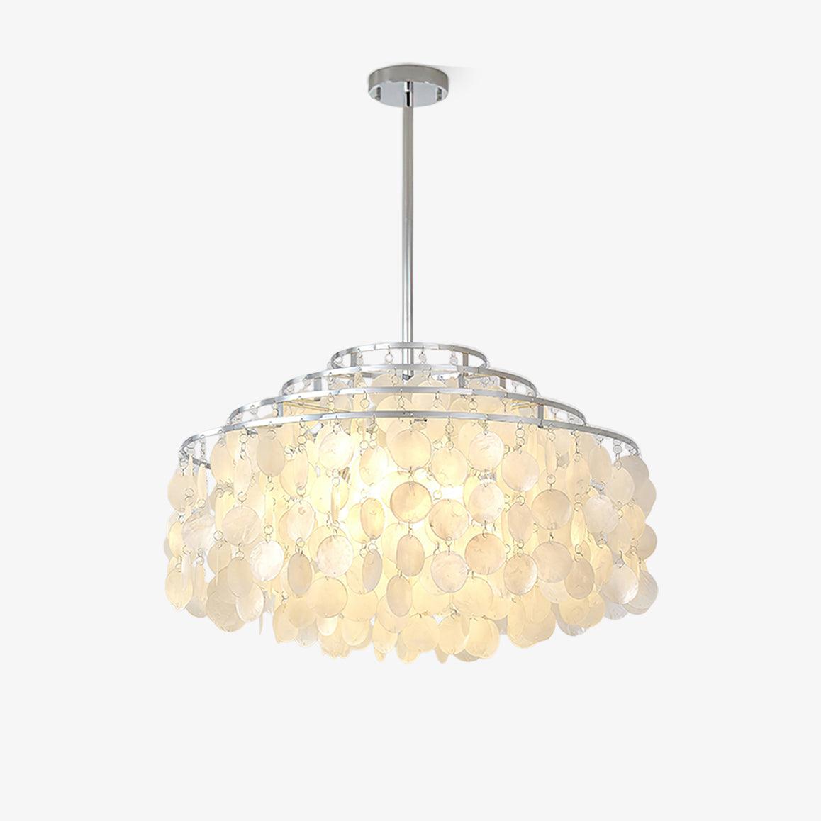 Round Shell Chandelier B - Blowlighting