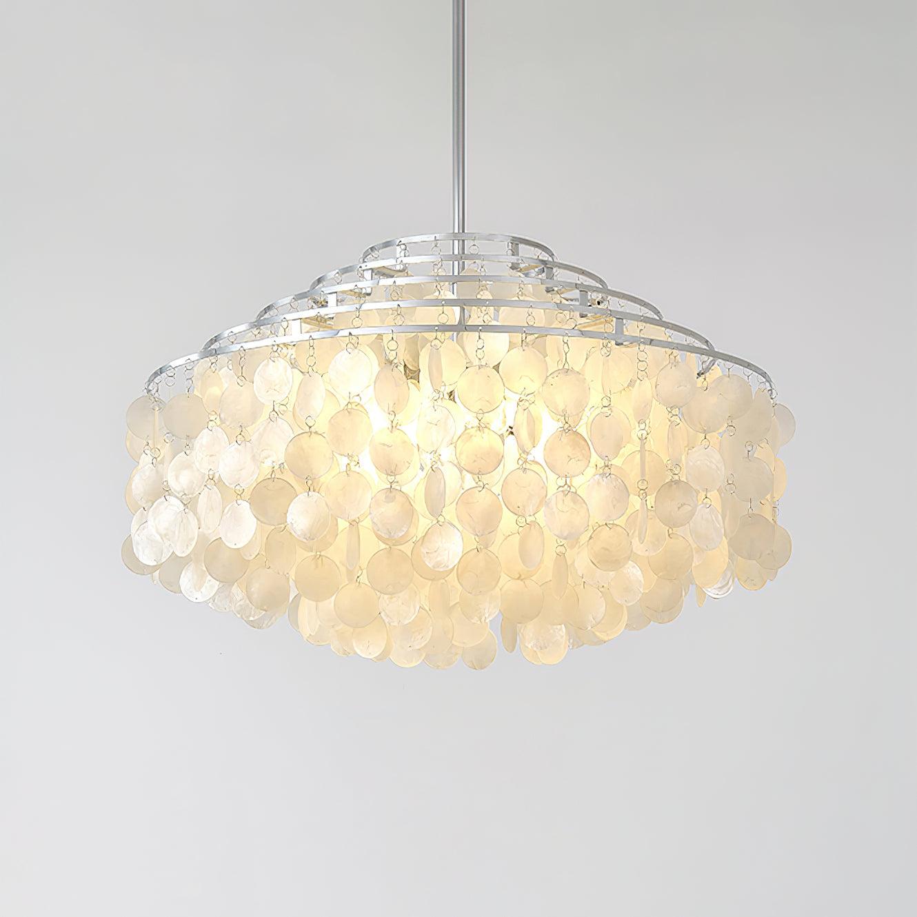 Round Shell Chandelier B - Blowlighting