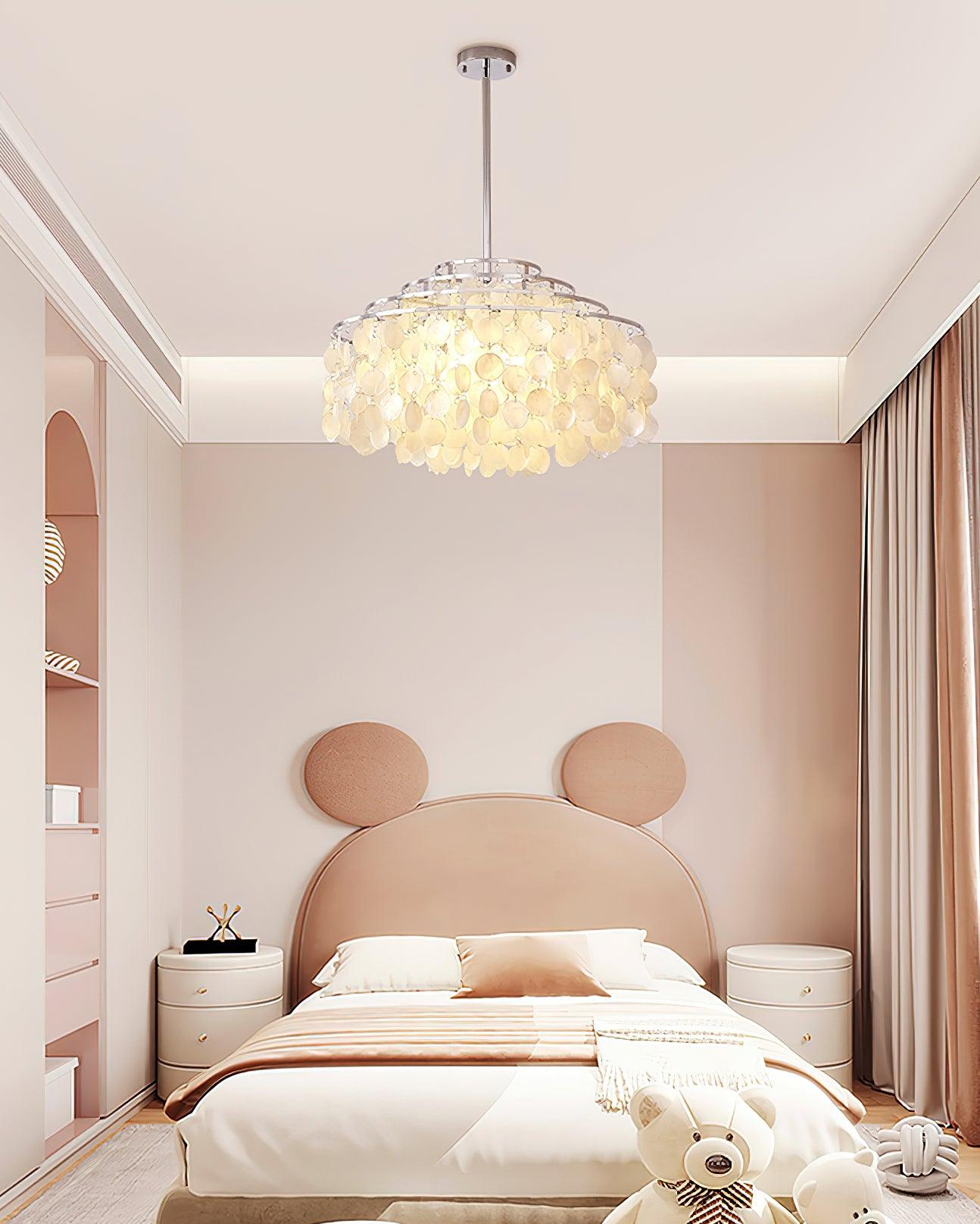 Round Shell Chandelier B - Blowlighting