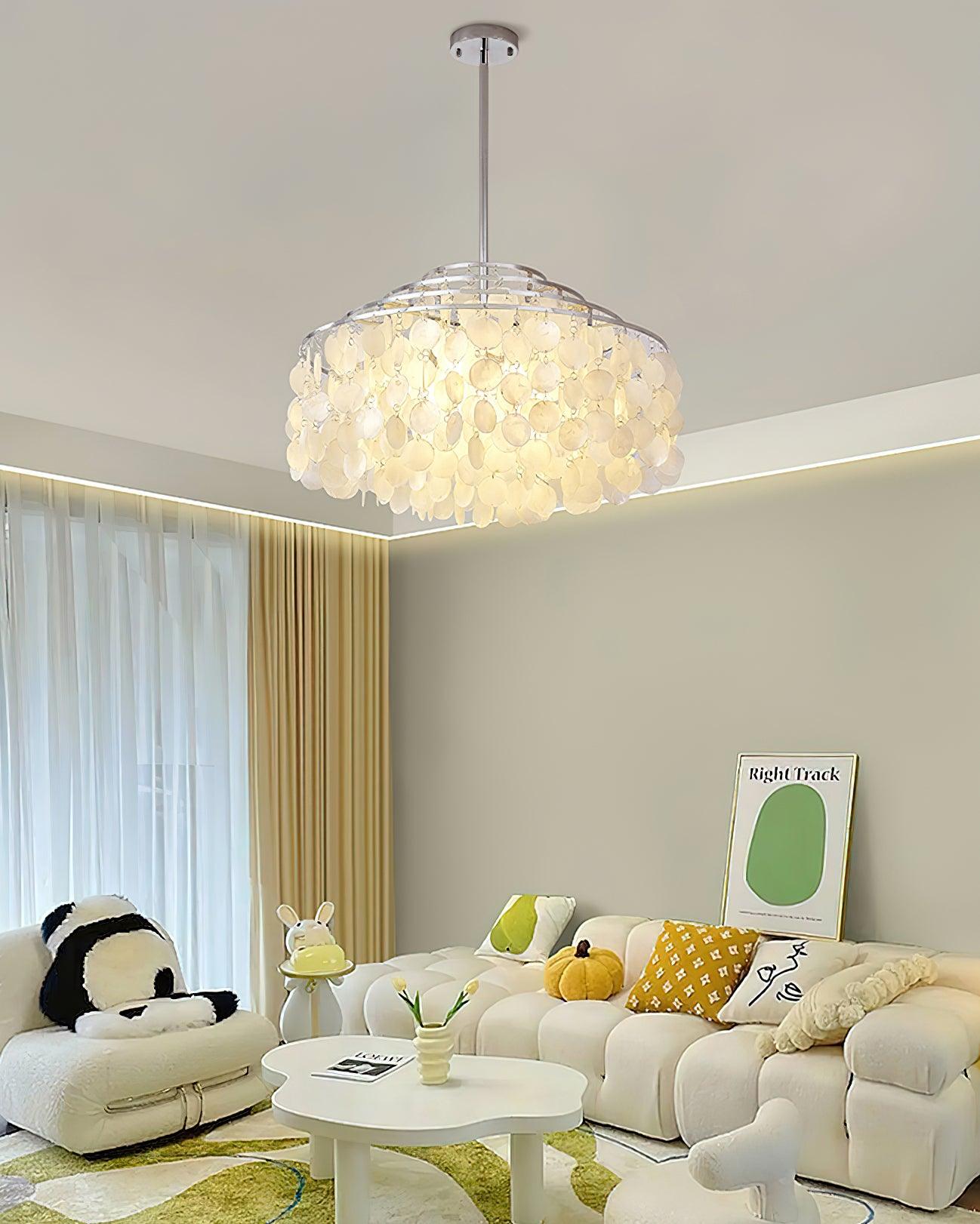 Round Shell Chandelier B - Blowlighting